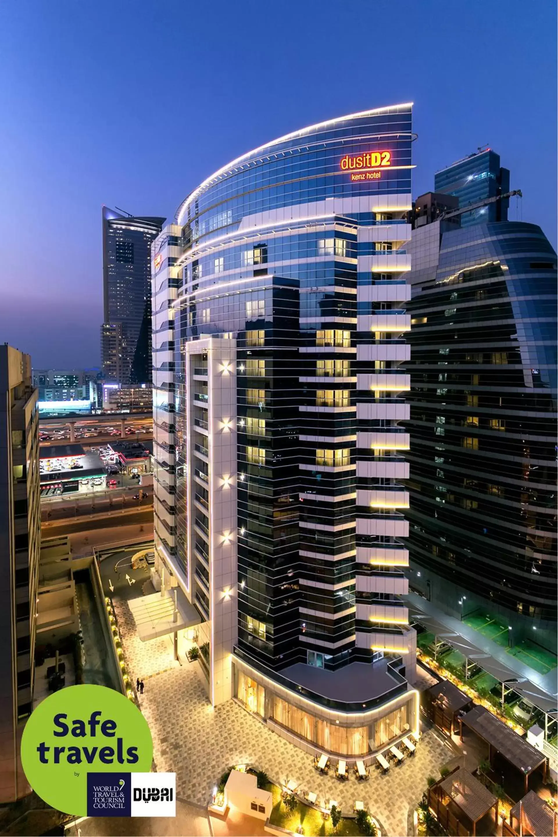 Property building in Dusit D2 Kenz Hotel Dubai