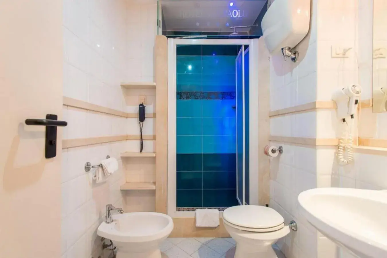 Toilet, Bathroom in Hotel San Paolo