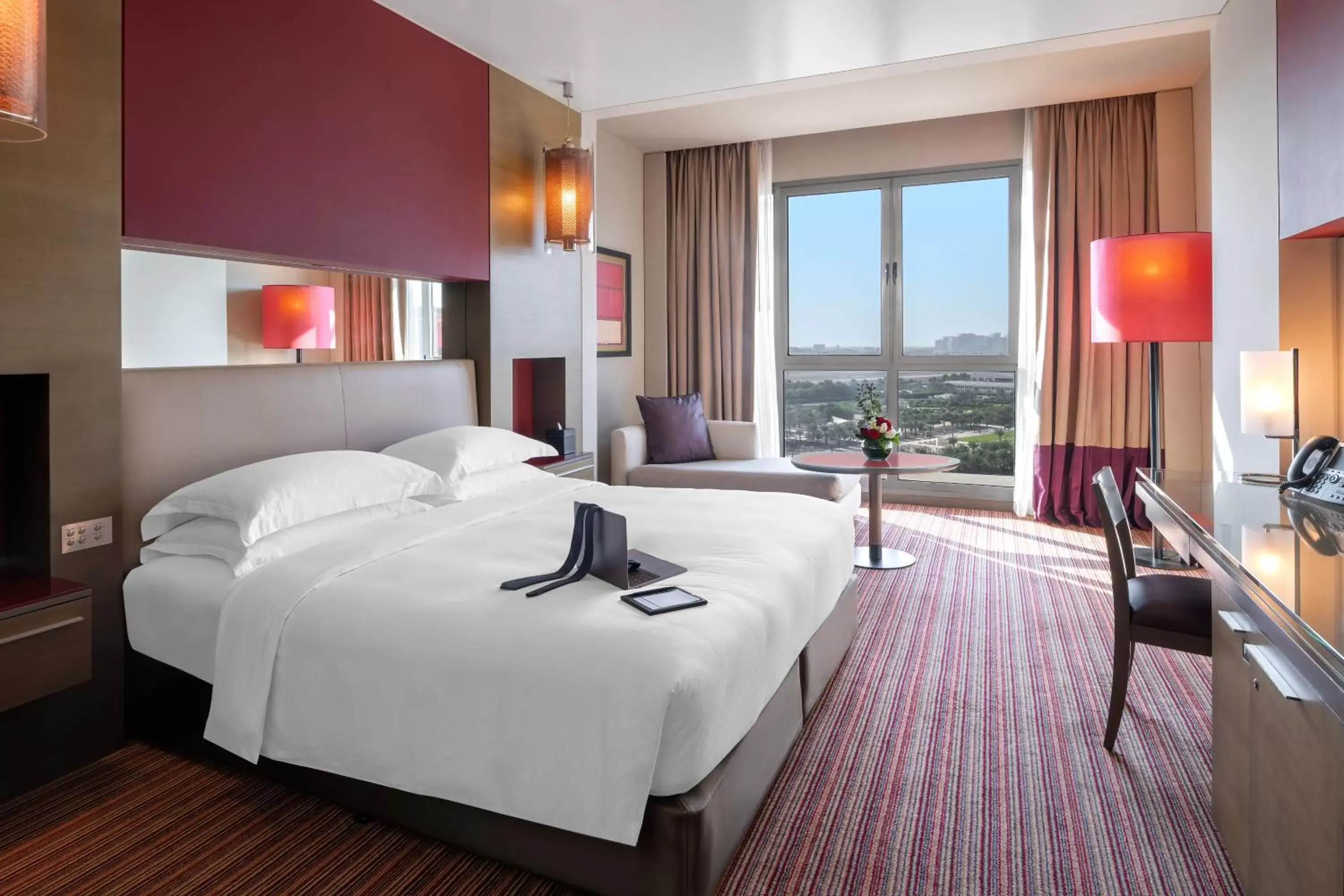 Bed in Park Rotana Abu Dhabi Bed in Park Rotana Abu Dhabi