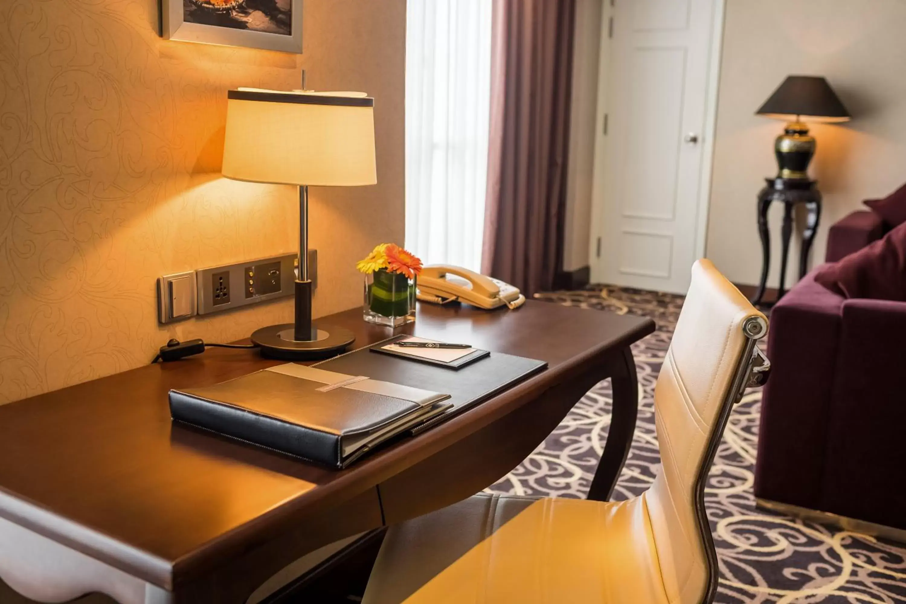 Seating area in Eastin Grand Hotel Saigon