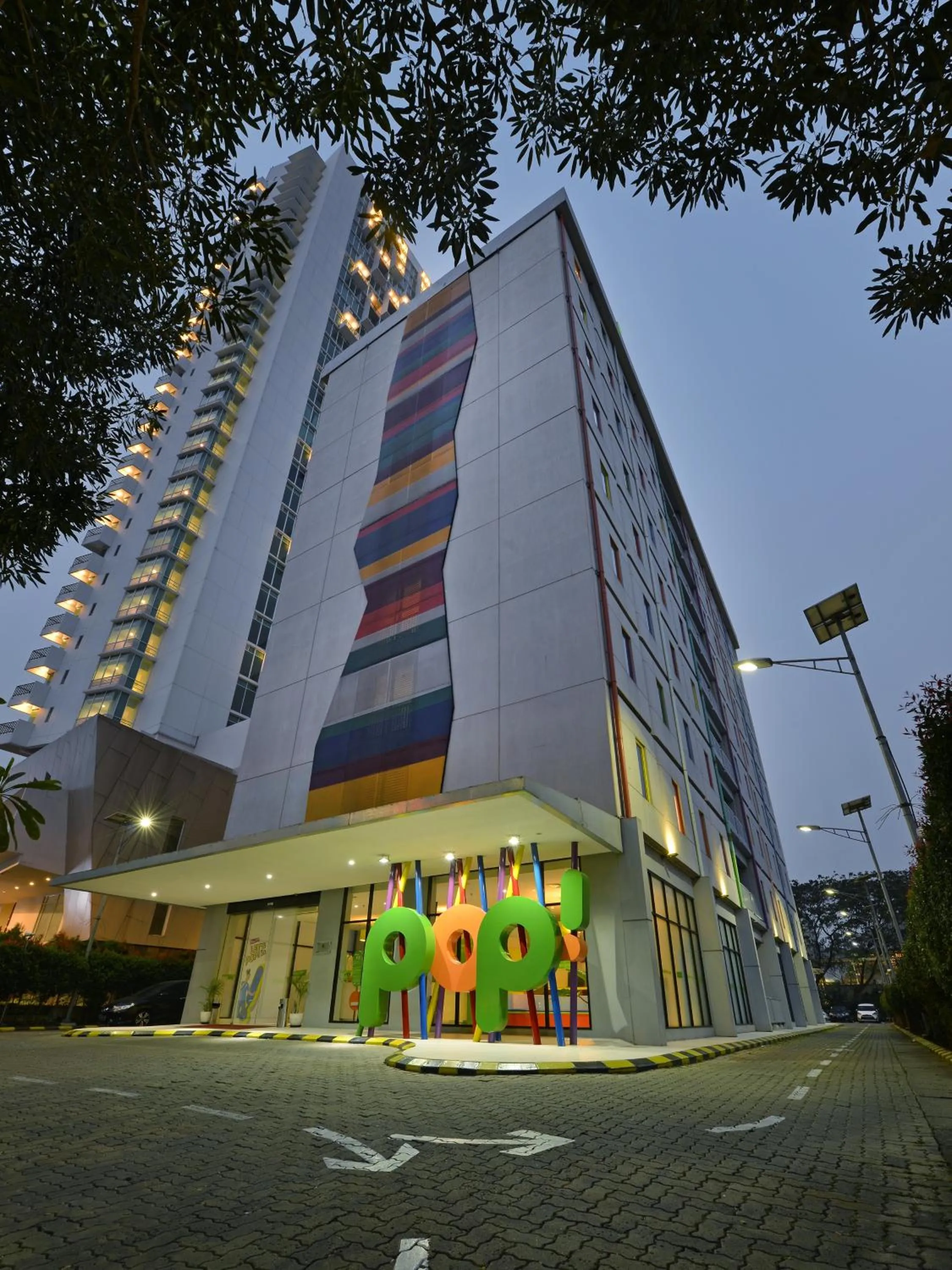 Area and facilities in POP! Hotel BSD City Tangerang