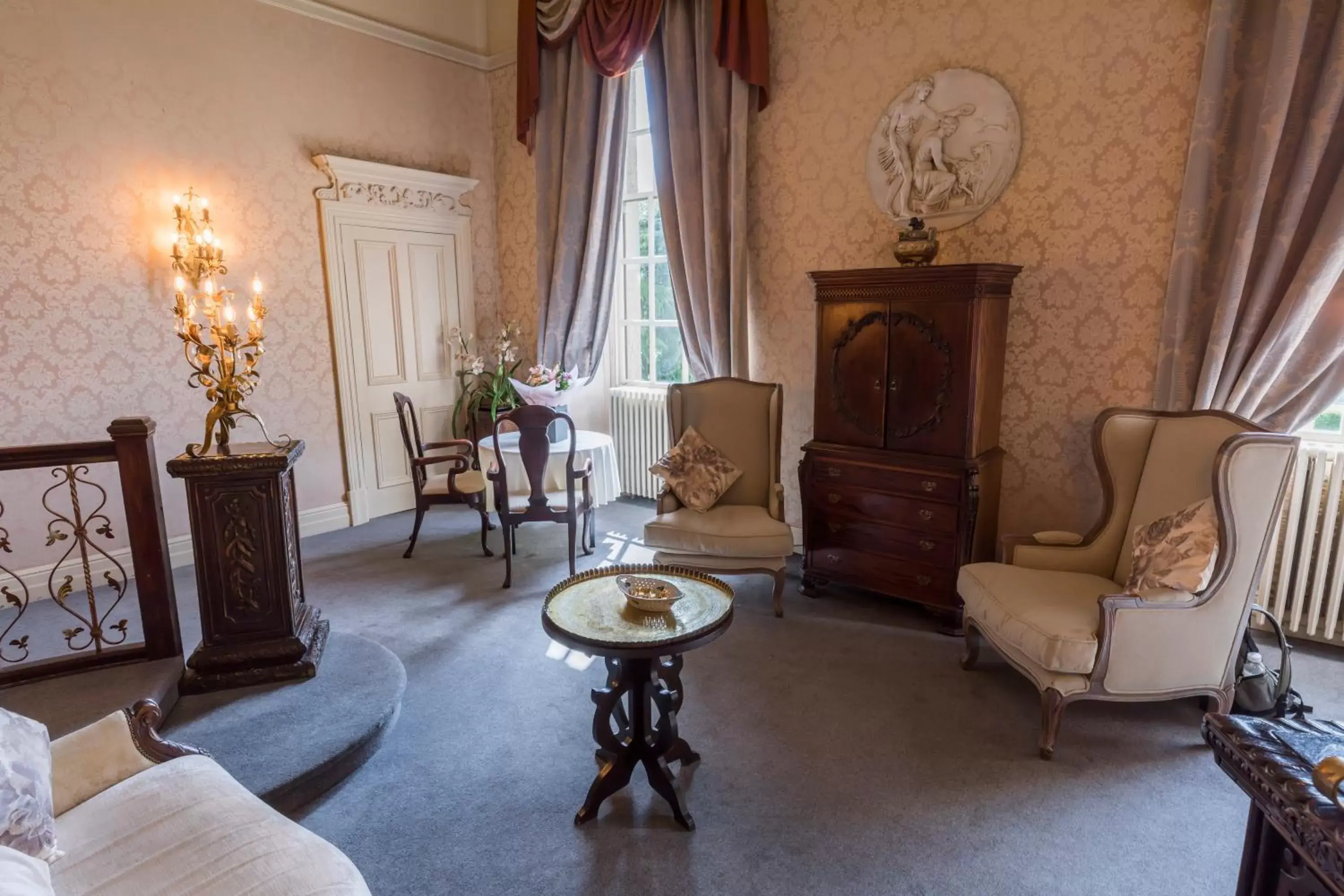 Bathroom, Seating Area in Coombe Abbey Hotel