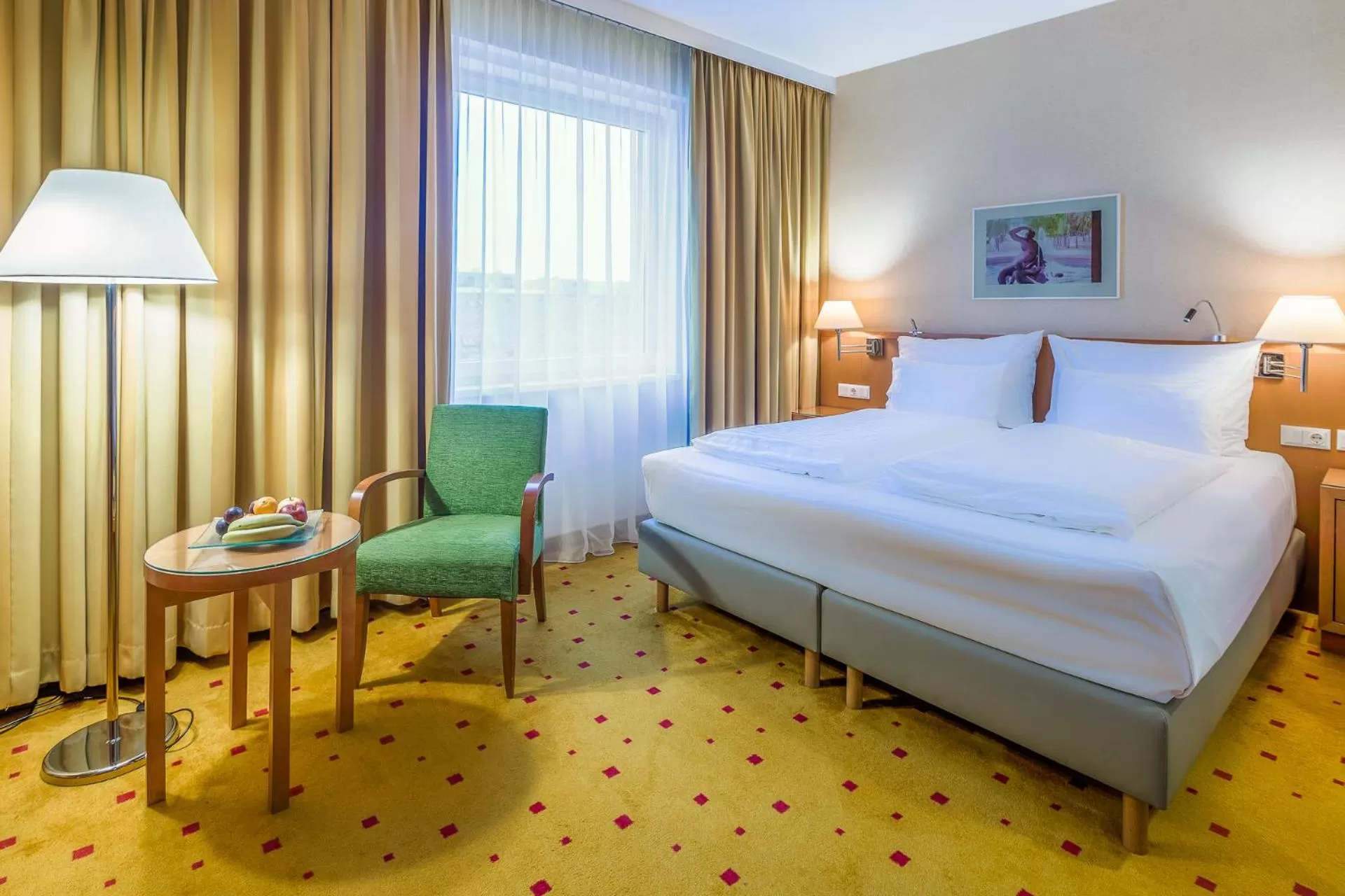 Bed in Quality Hotel Vienna