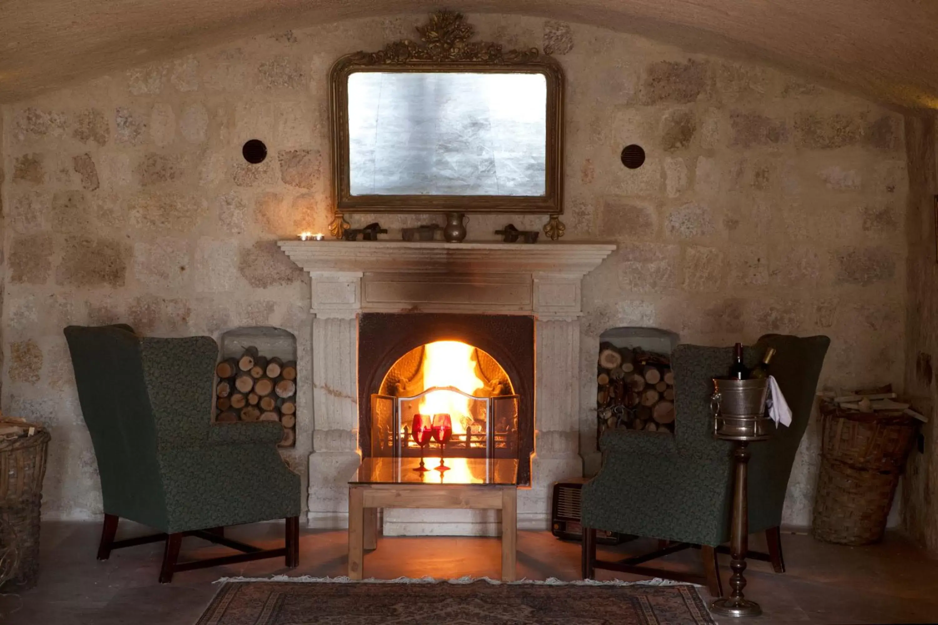 Lobby or reception in Fresco Cave Suites Cappadocia