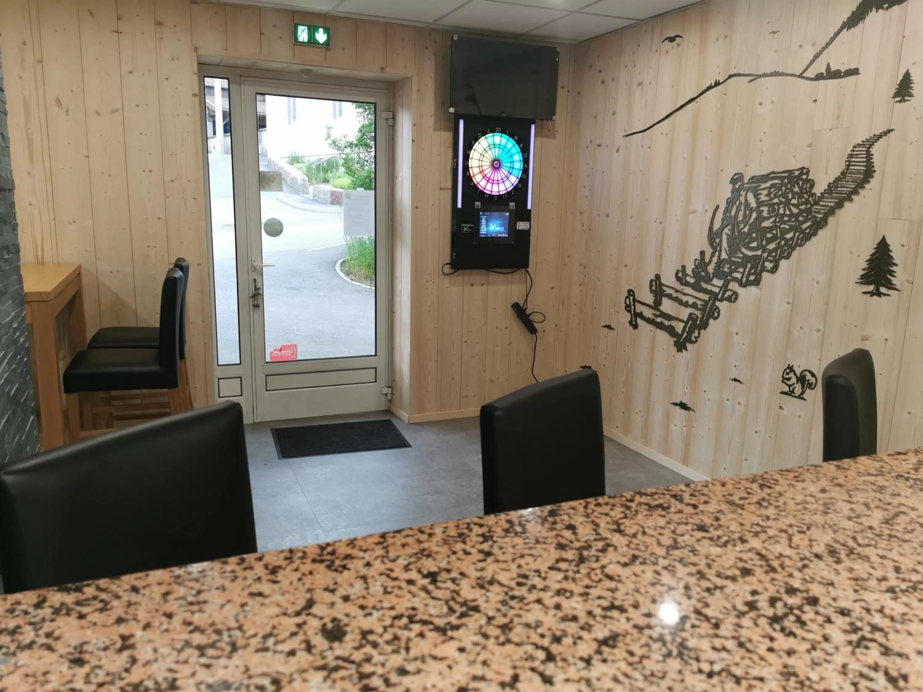 Lounge or bar in Hotel Restaurant Du Haut Du Roc