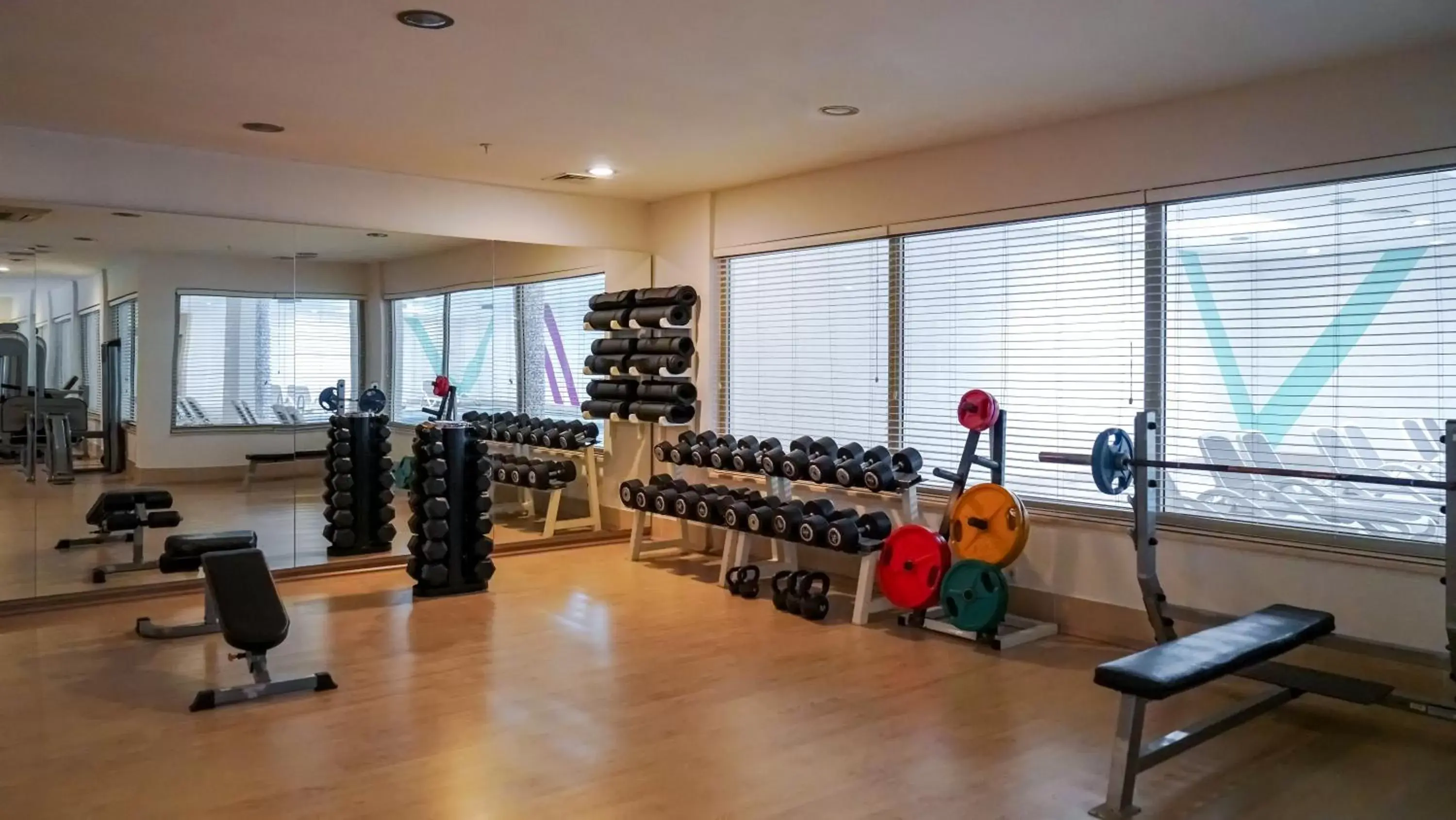 Fitness centre/facilities in Barut B Suites