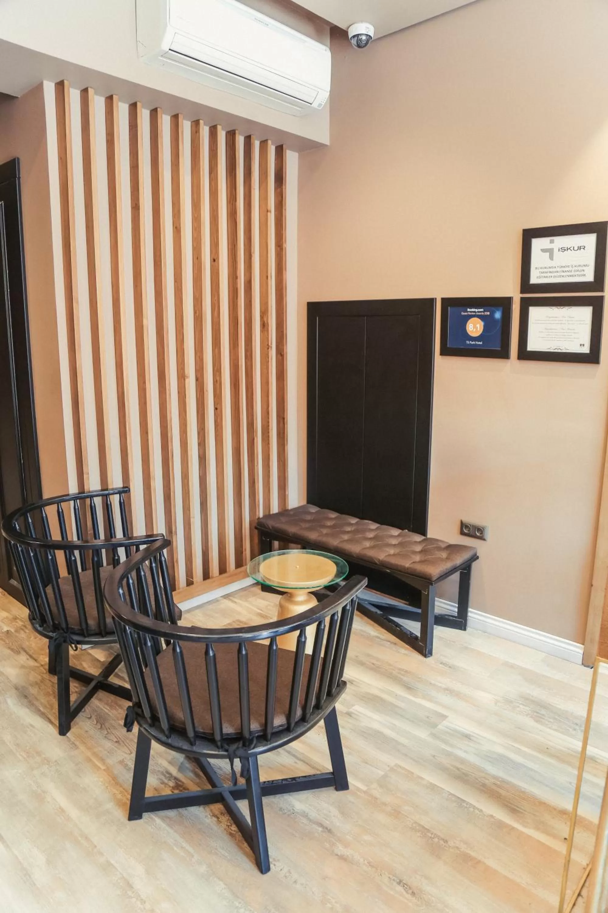 Lobby or reception in TS Park Hotel