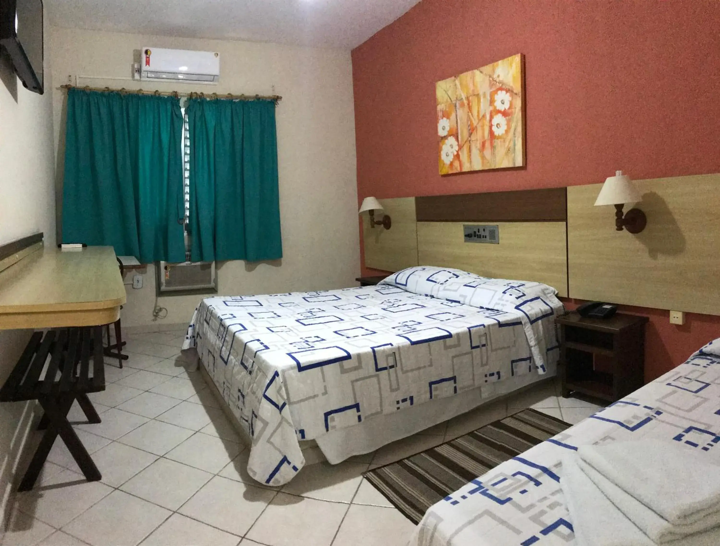 Bed in Hotel Areia Branca