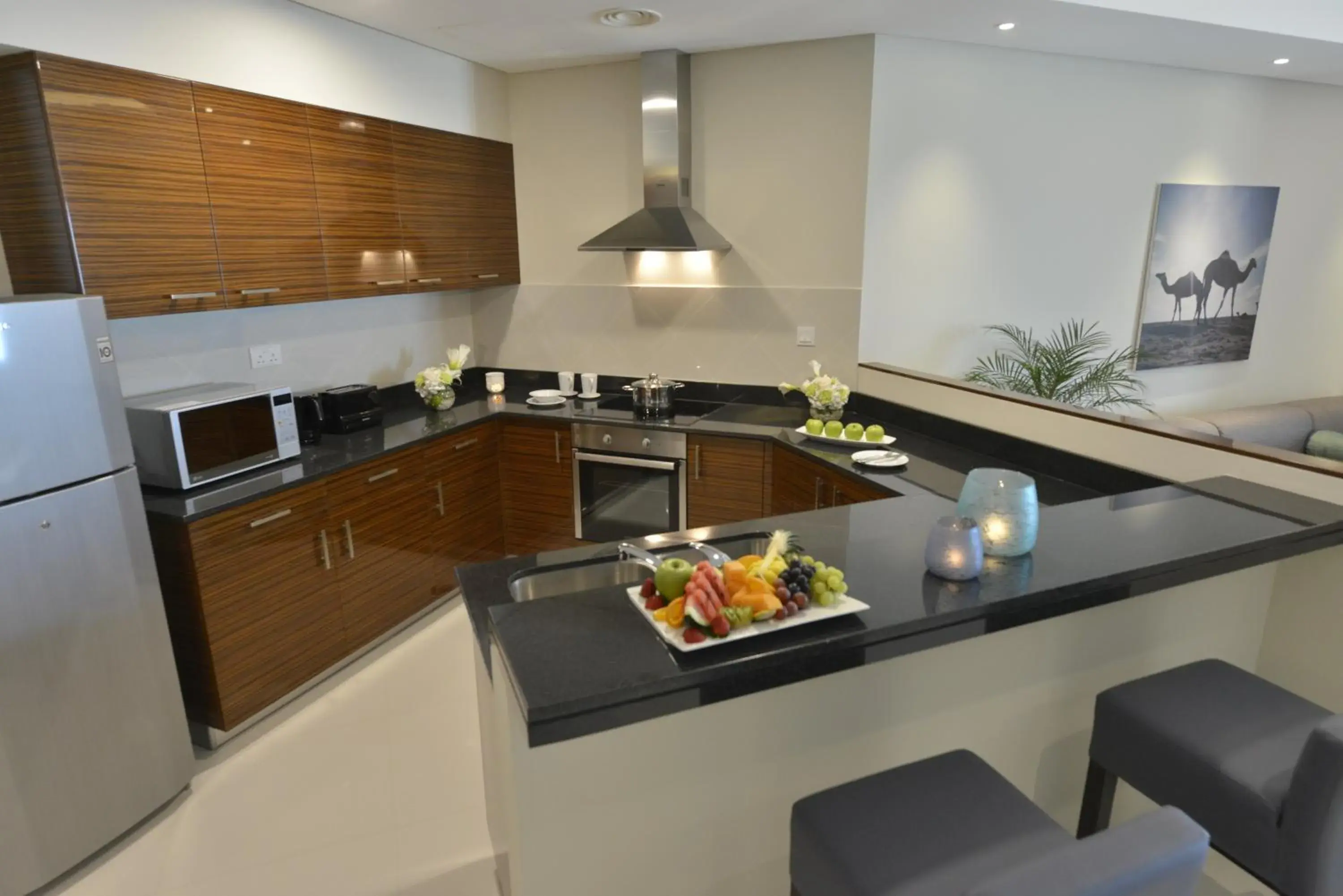 Kitchen or kitchenette, Kitchen/Kitchenette in Lagoona Beach Luxury Resort And Spa