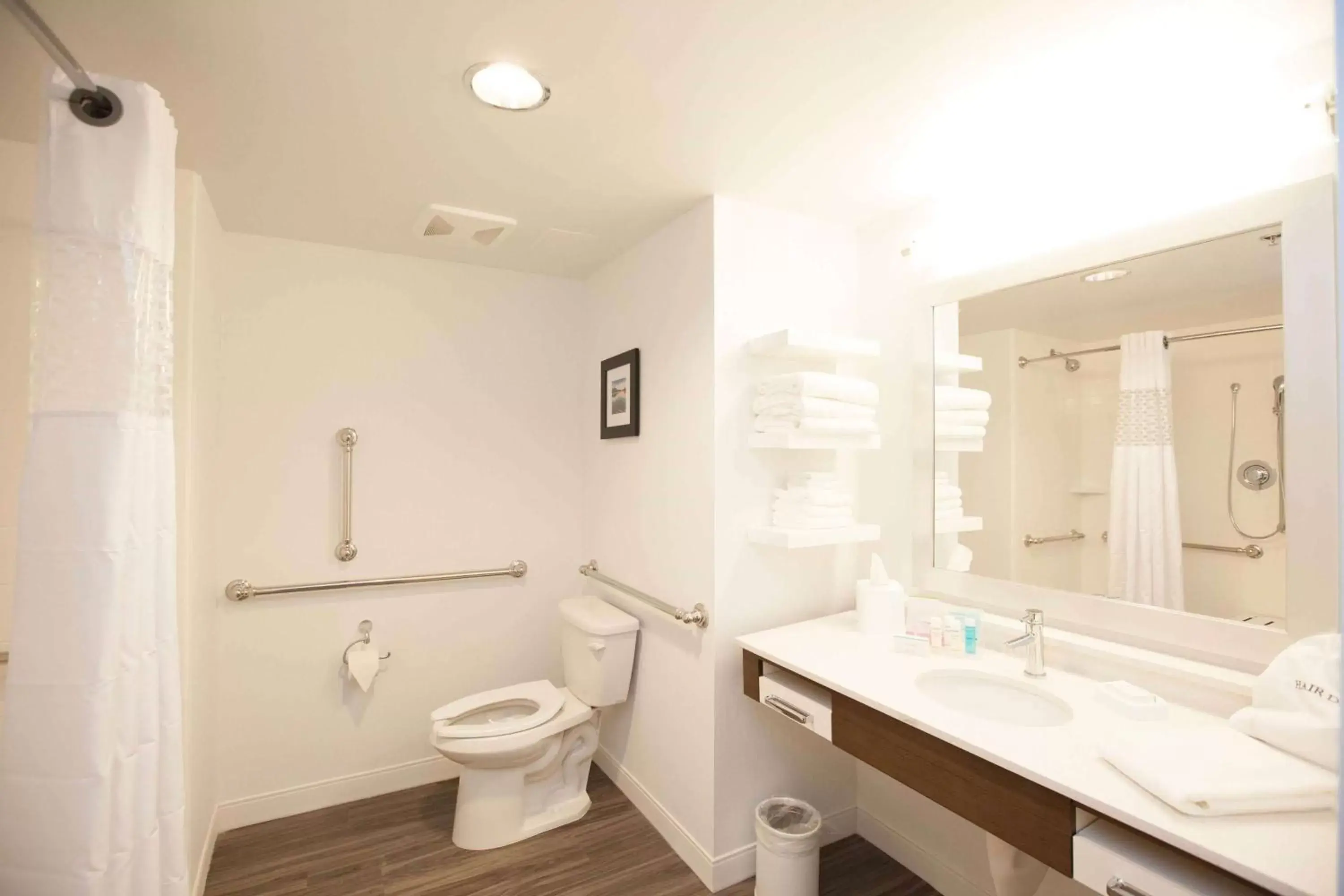 Bathroom in Hampton Inn Emerson - Lakepoint, Ga Bathroom in Hampton Inn Emerson - Lakepoint, Ga