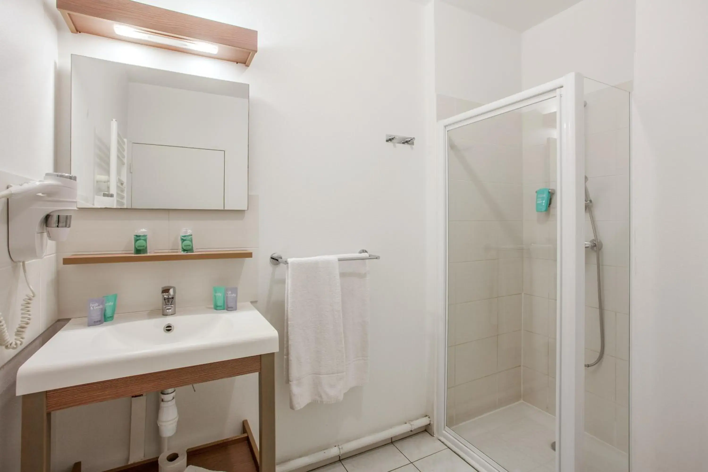 Shower, Bathroom in Appart'City Annemasse Centre