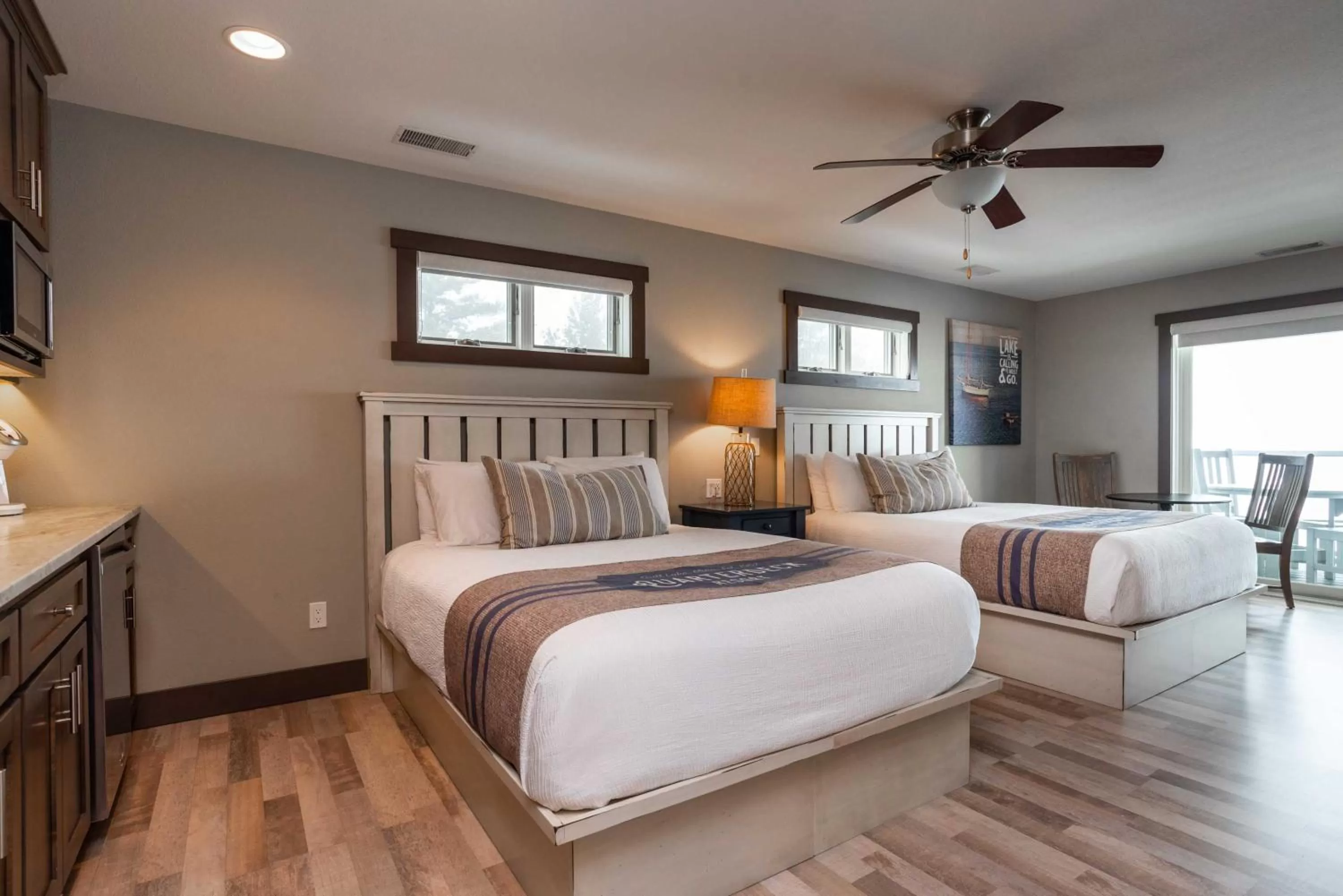 Bed in Quarterdeck Resort