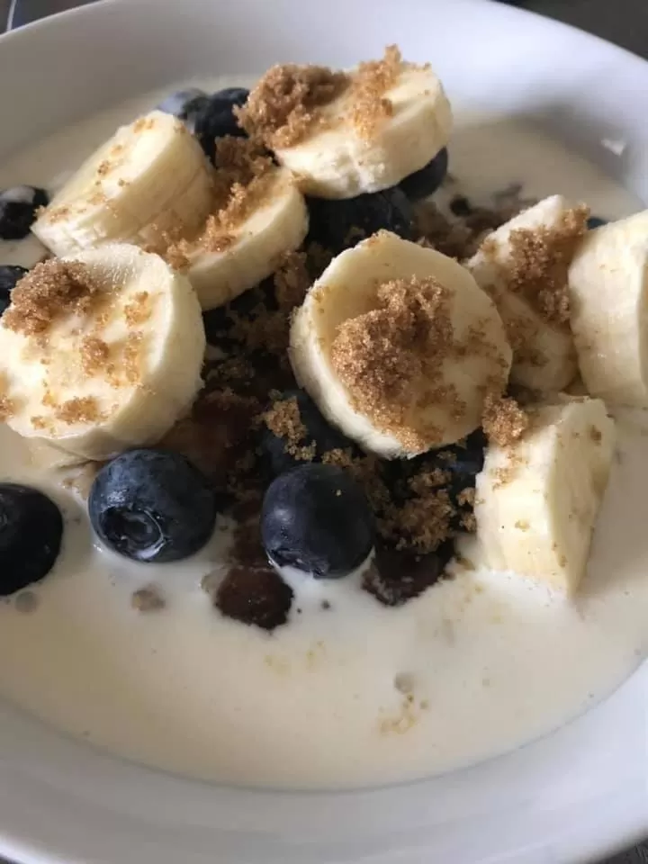 American breakfast in Baker Shore Bed and Breakfast