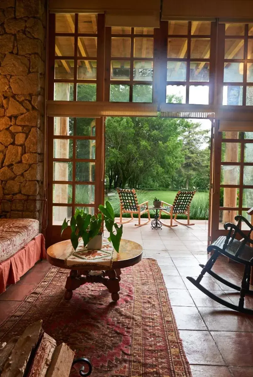 Seating Area in Hotel Rancho San Cayetano