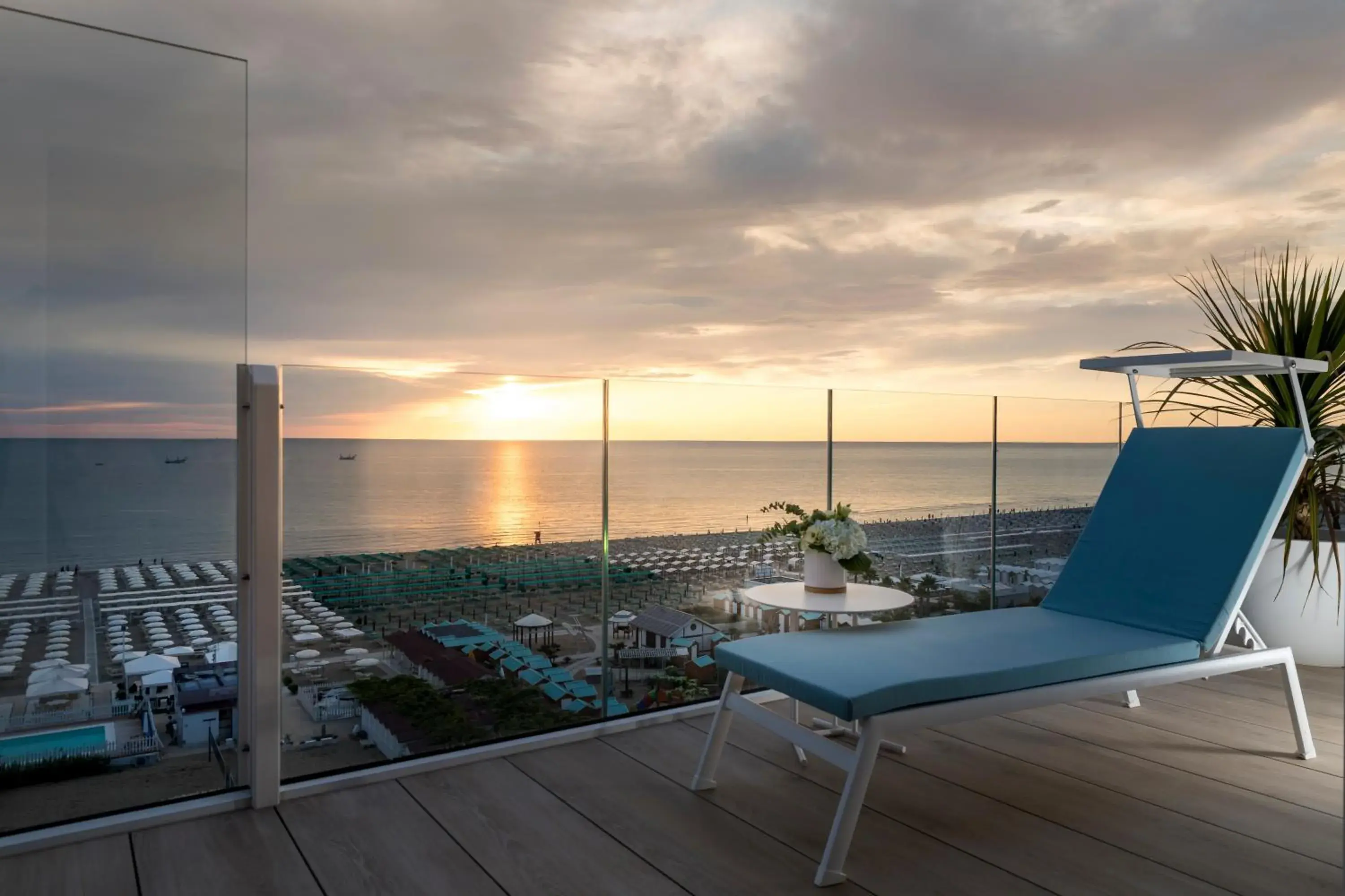 Balcony/Terrace in Hotel Atlantic