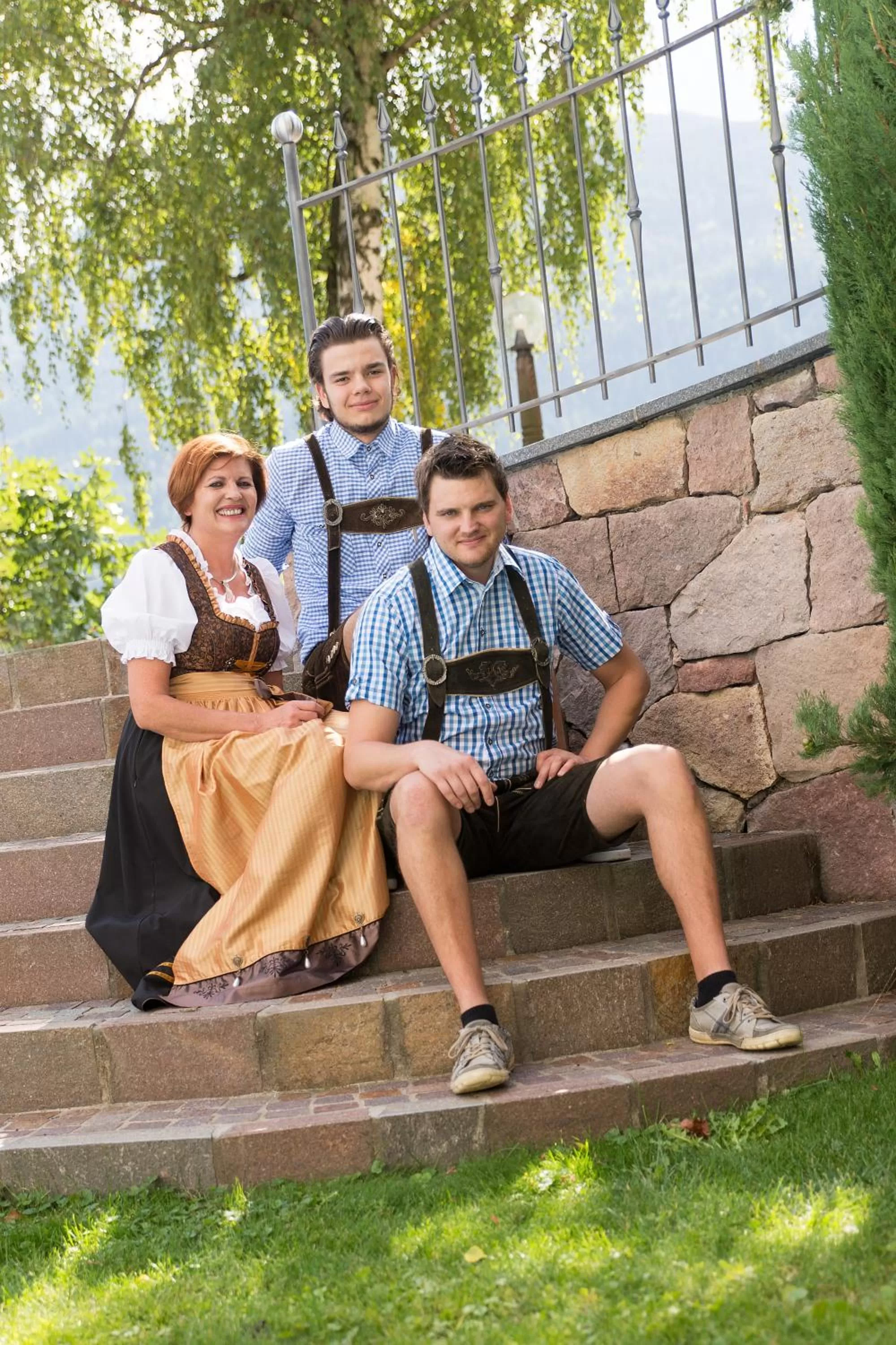 Family in Hotel Am Sonneck