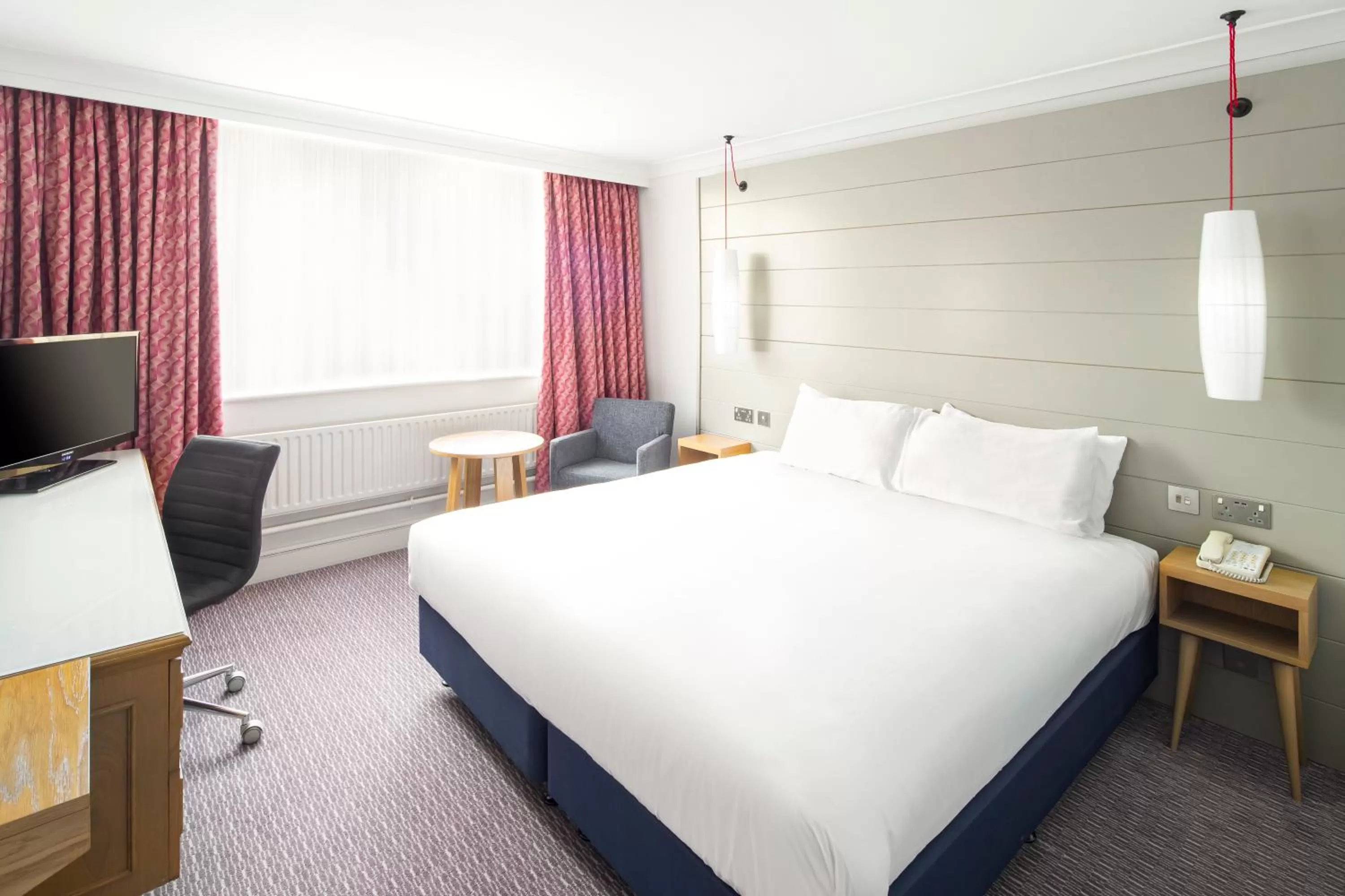 Bedroom, Bed in Holiday Inn Peterborough West by IHG