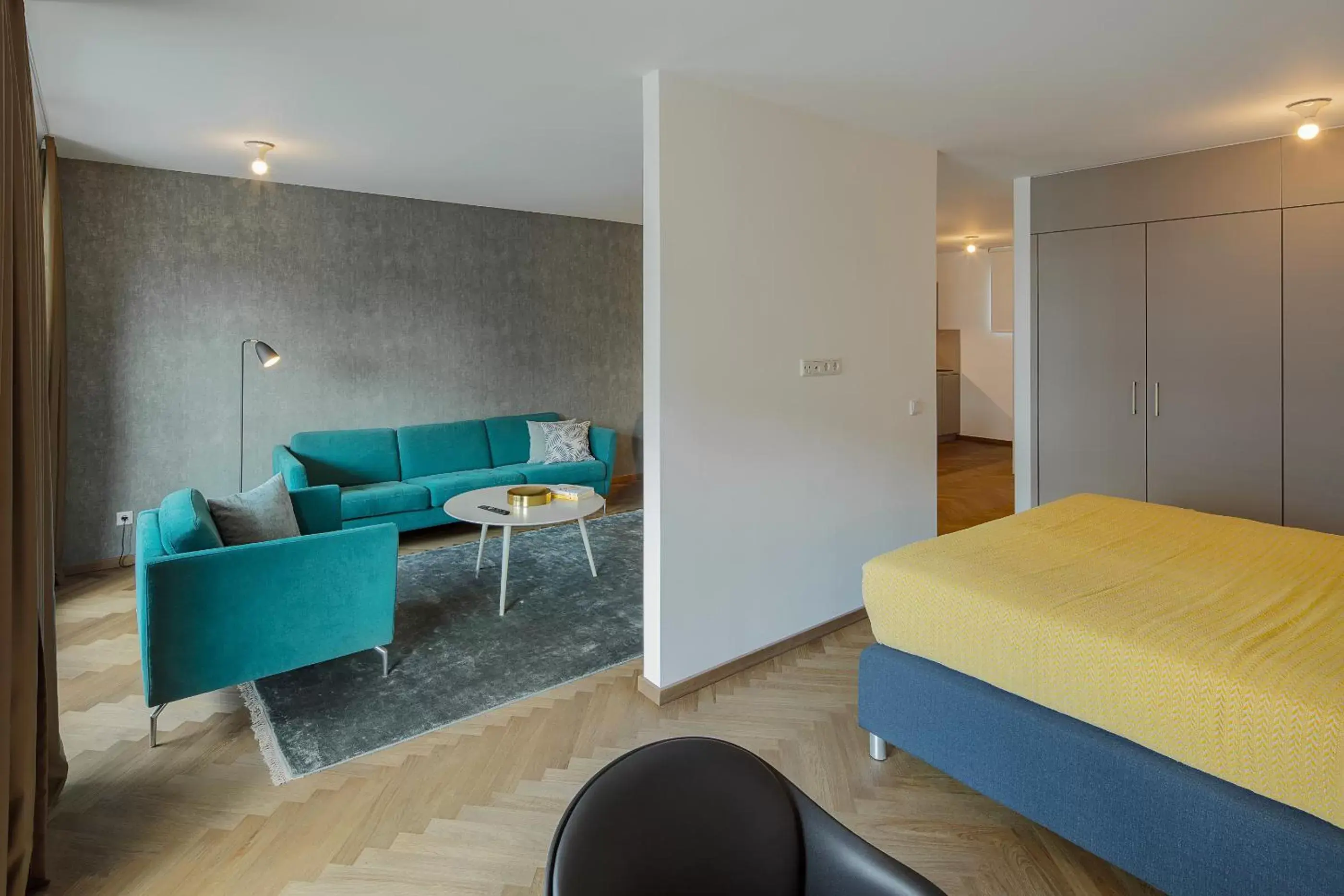 Living room, Bed in DD Suites Serviced Apartments Living room, Bed in DD Suites Serviced Apartments