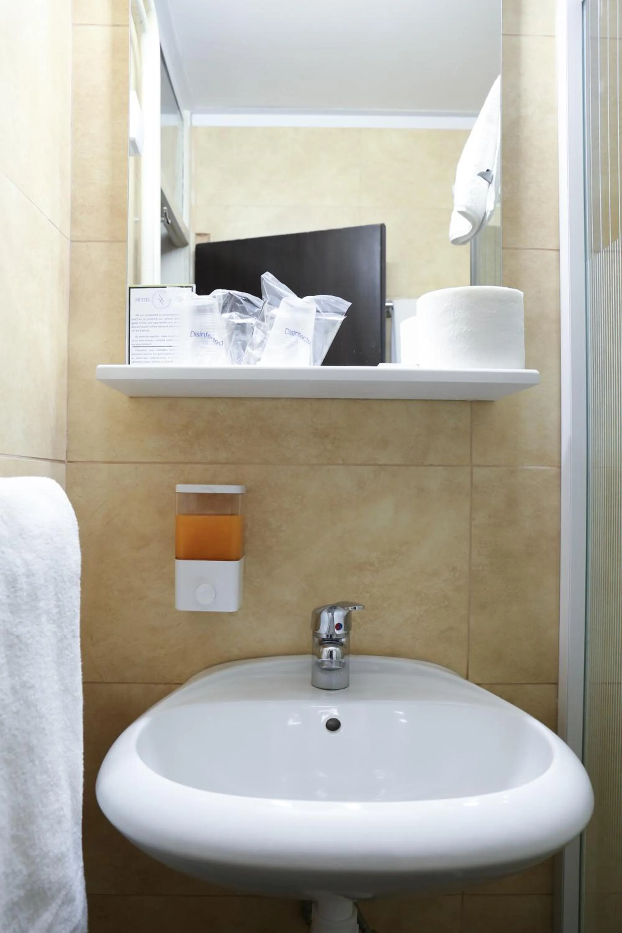 Bathroom in Hotel Srbija-FREE PARKING