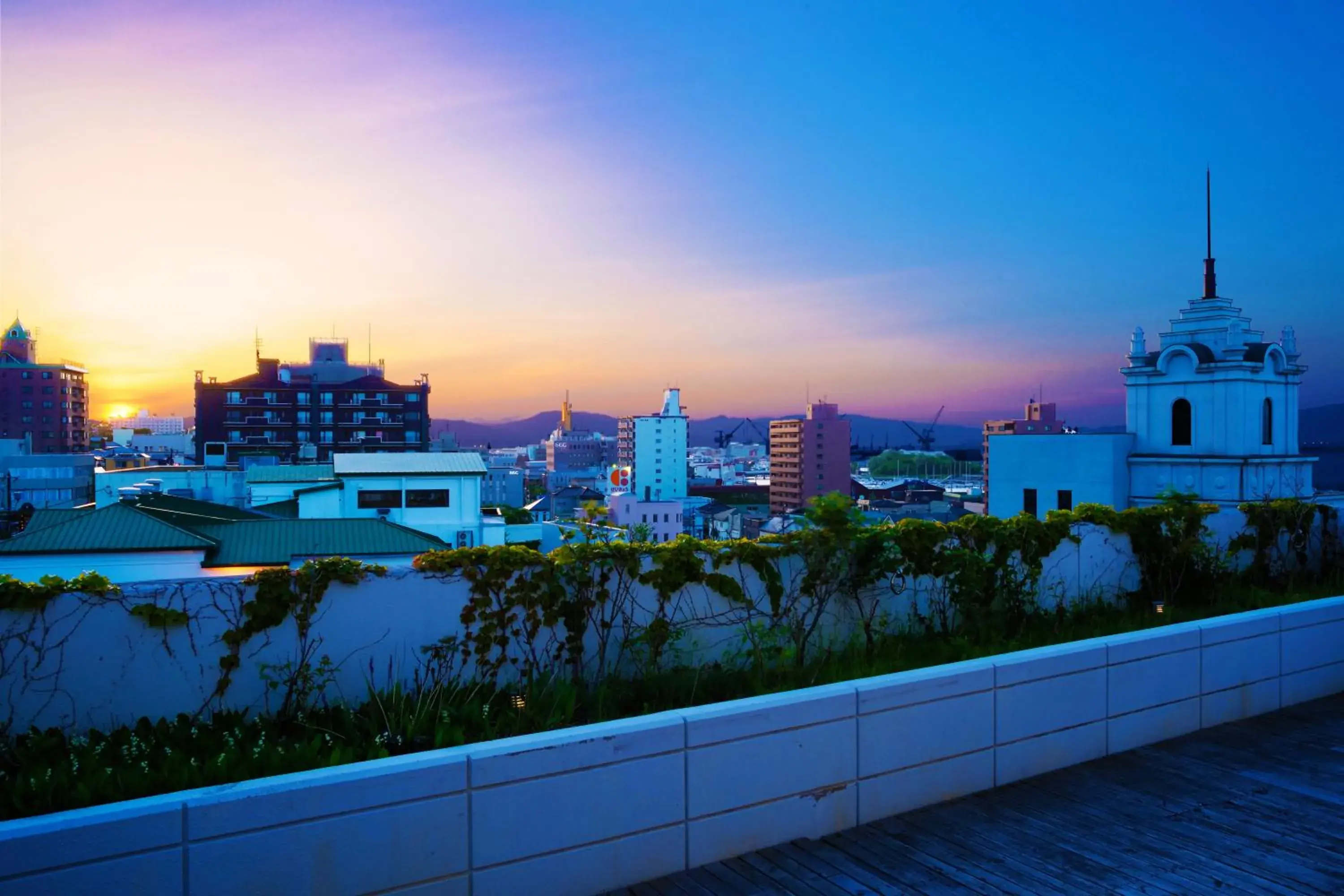 City view in Villa Concordia Resort & Spa