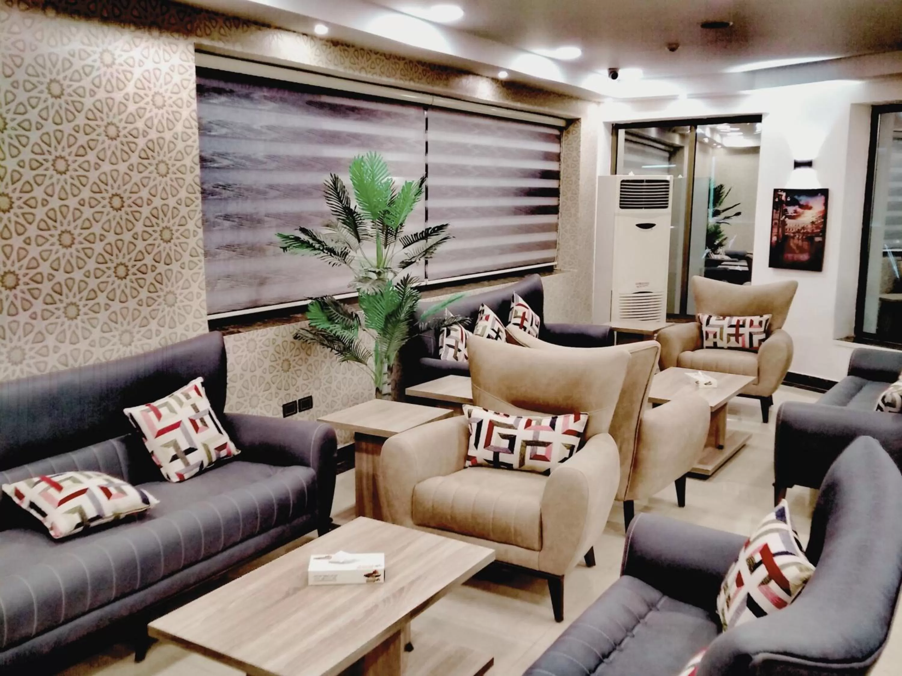 Lobby or reception in Panorama Amman Hotel