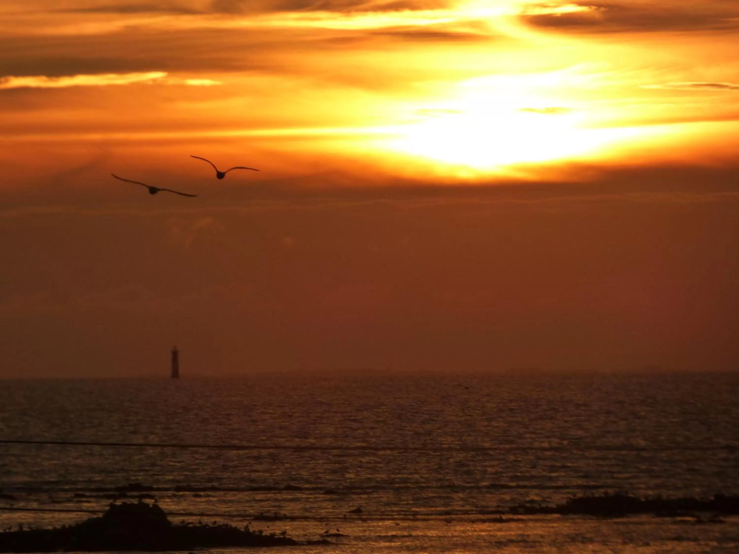 Sunset in Hotel Castel Moor