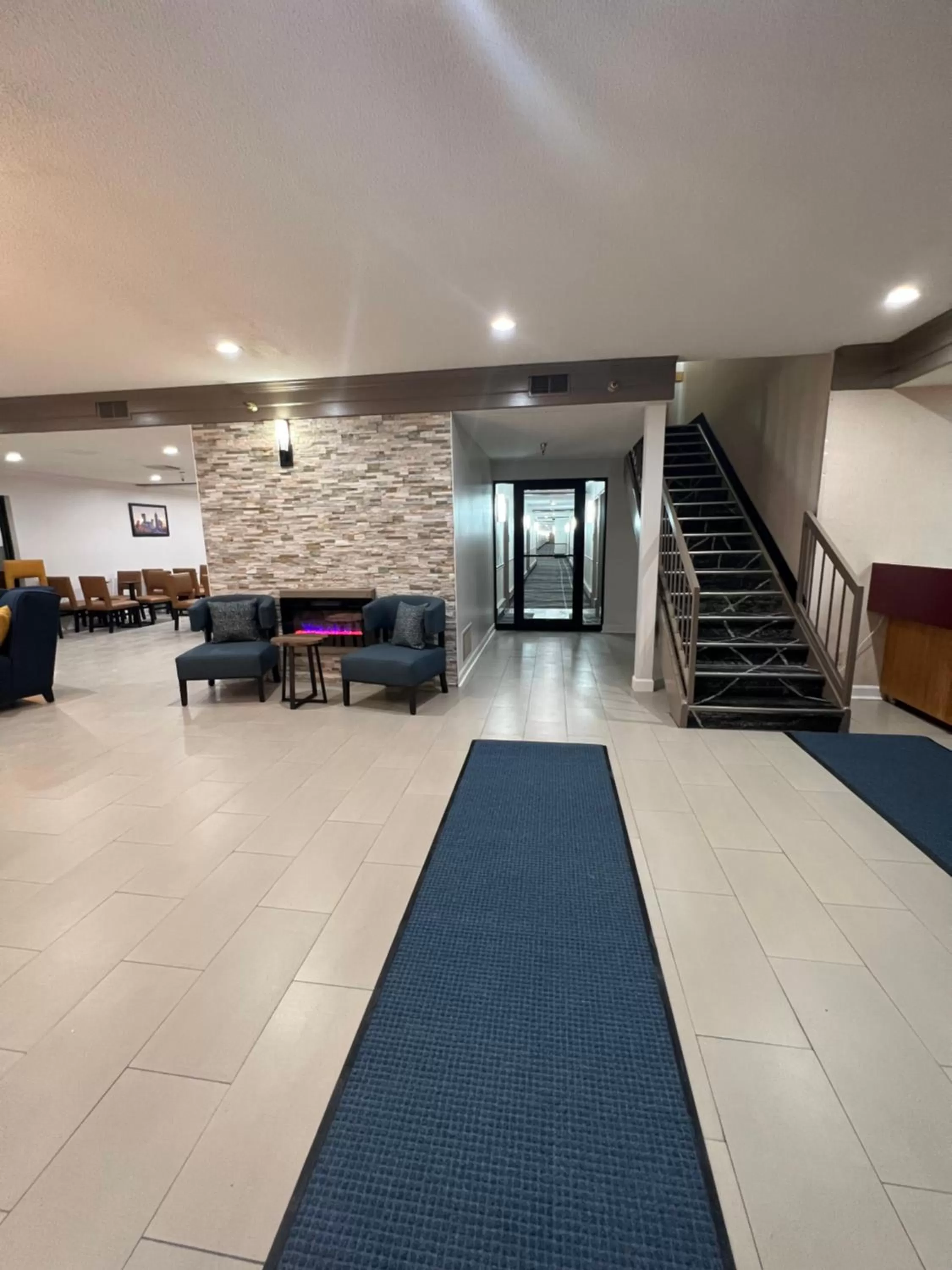 Lobby or reception in Quality Inn South Bend near Notre Dame