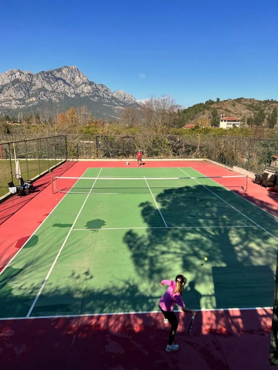 Tennis court in Hotel Berke Ranch&Nature