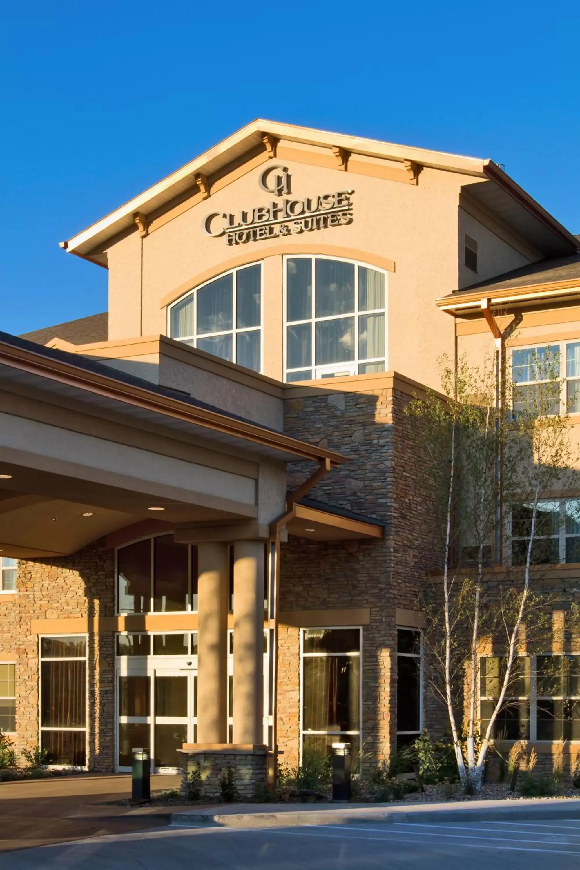 Facade/entrance in ClubHouse Hotel and Suites Facade/entrance in ClubHouse Hotel and Suites