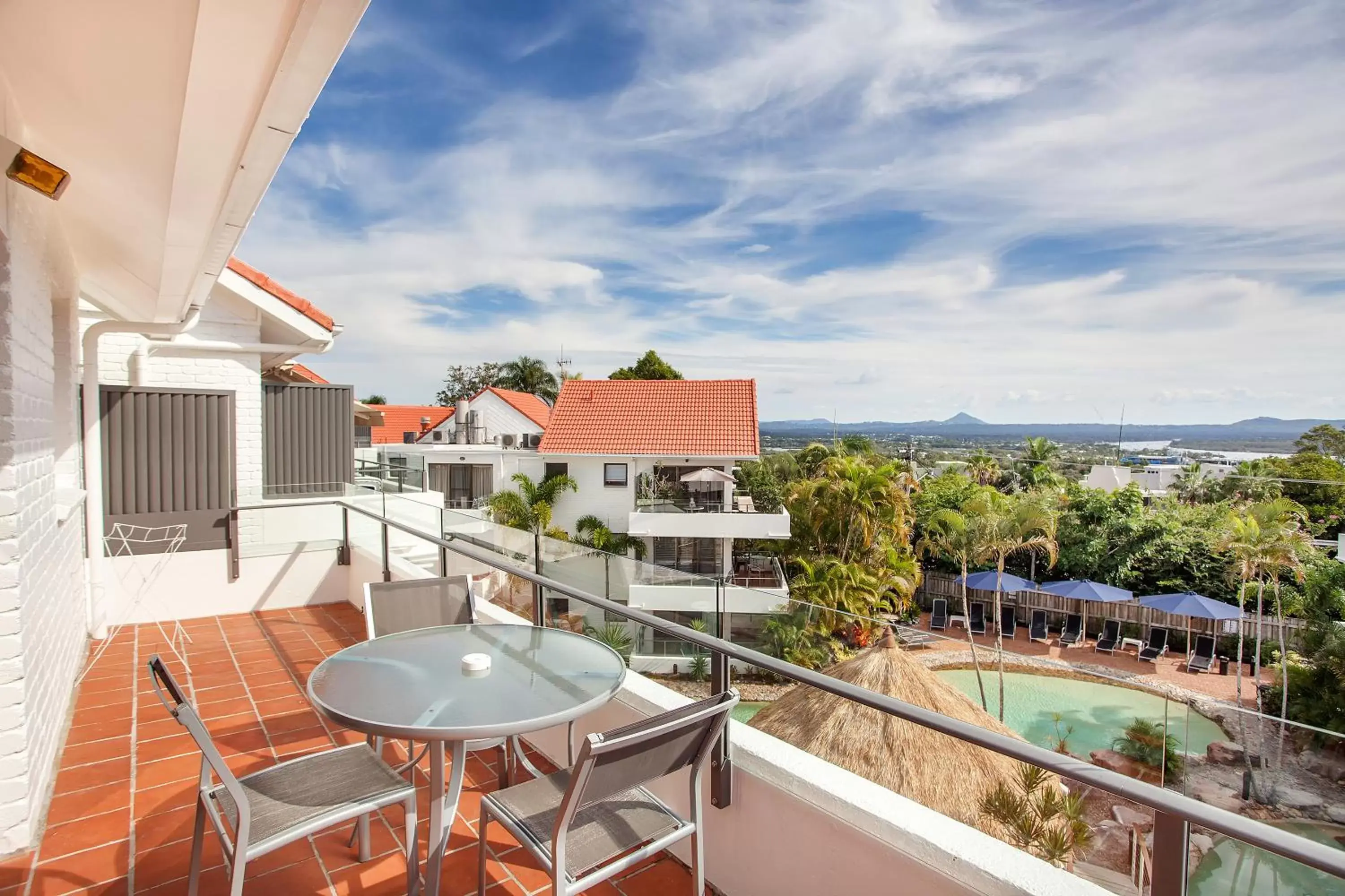 Property building, Balcony/Terrace in Noosa International Resort