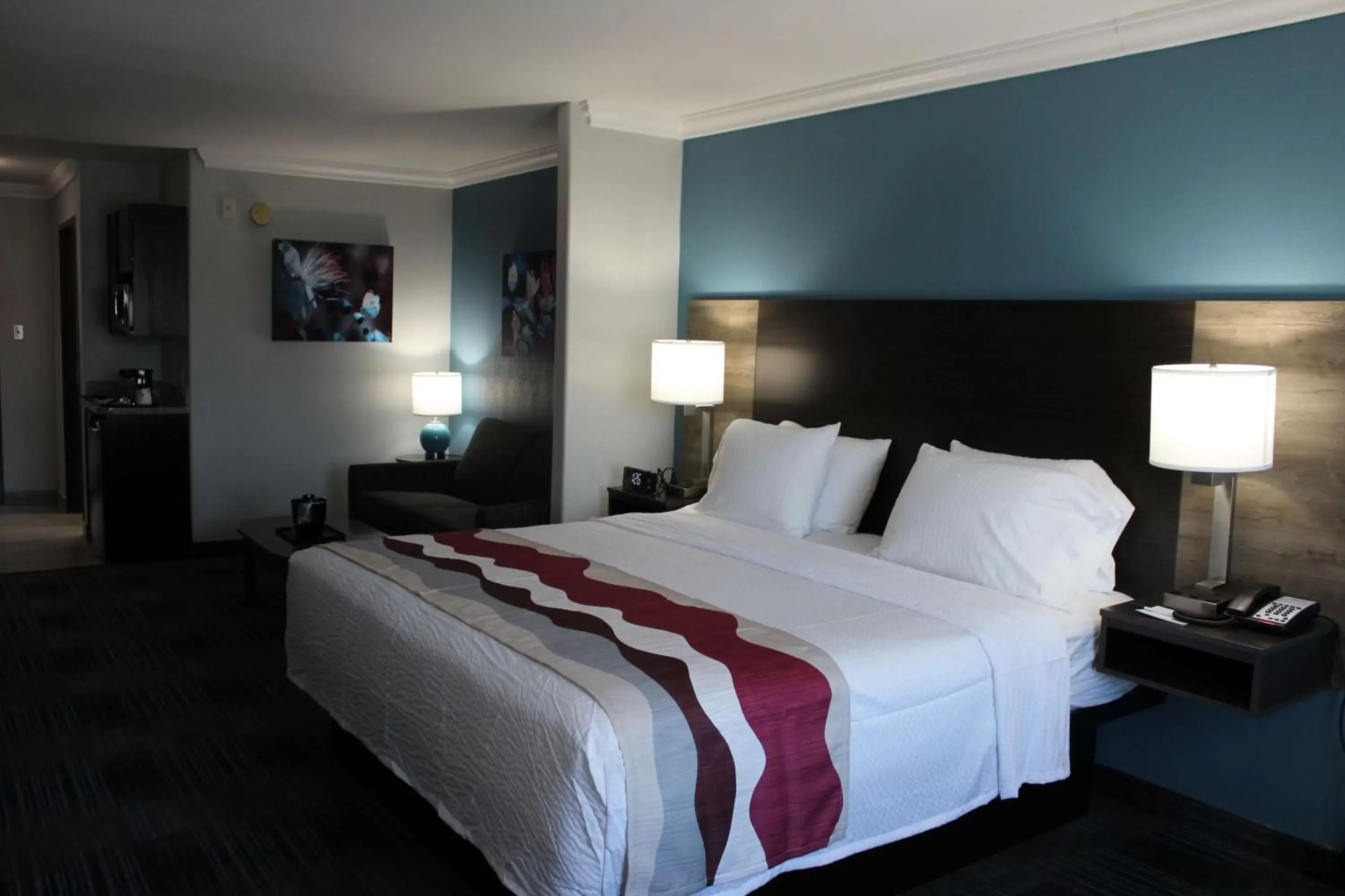 Photo of the whole room, Bed in Best Western Medical Center North Inn & Suites Near Six Flags