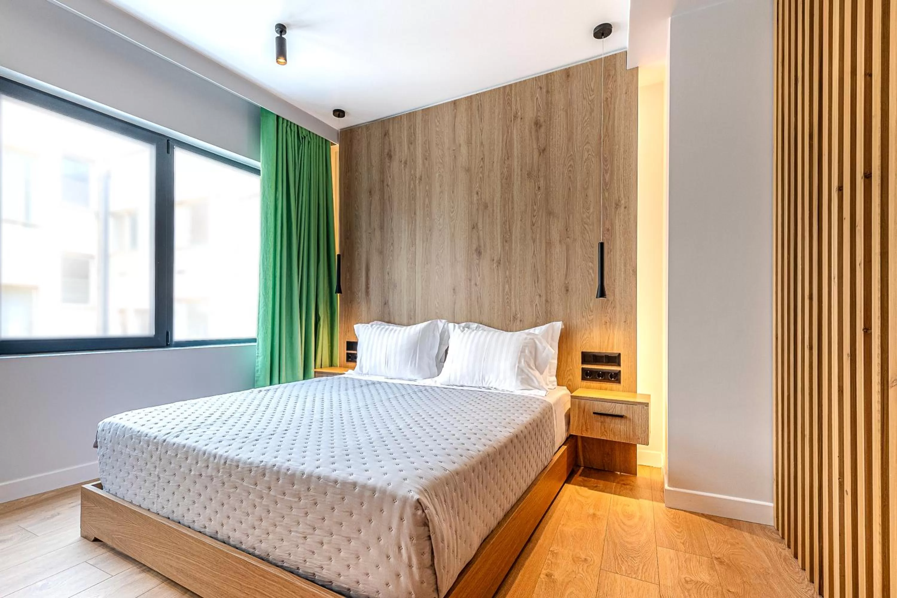 Bed in A&N Athens Luxury Apartments - Ermou