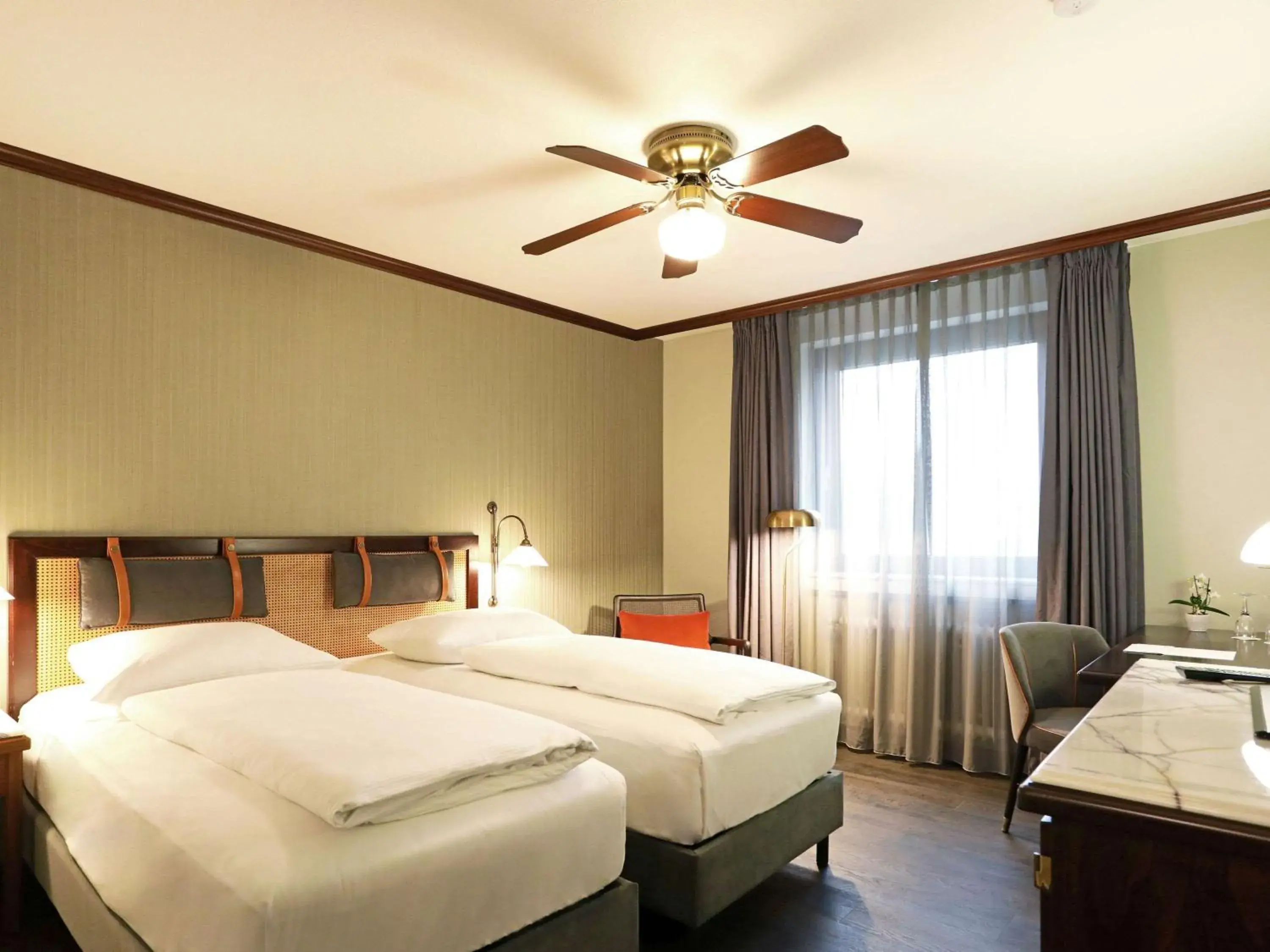 Photo of the whole room, Bed in Mercure Hotel Frankfurt Airport Langen Photo of the whole room, Bed in Mercure Hotel Frankfurt Airport Langen