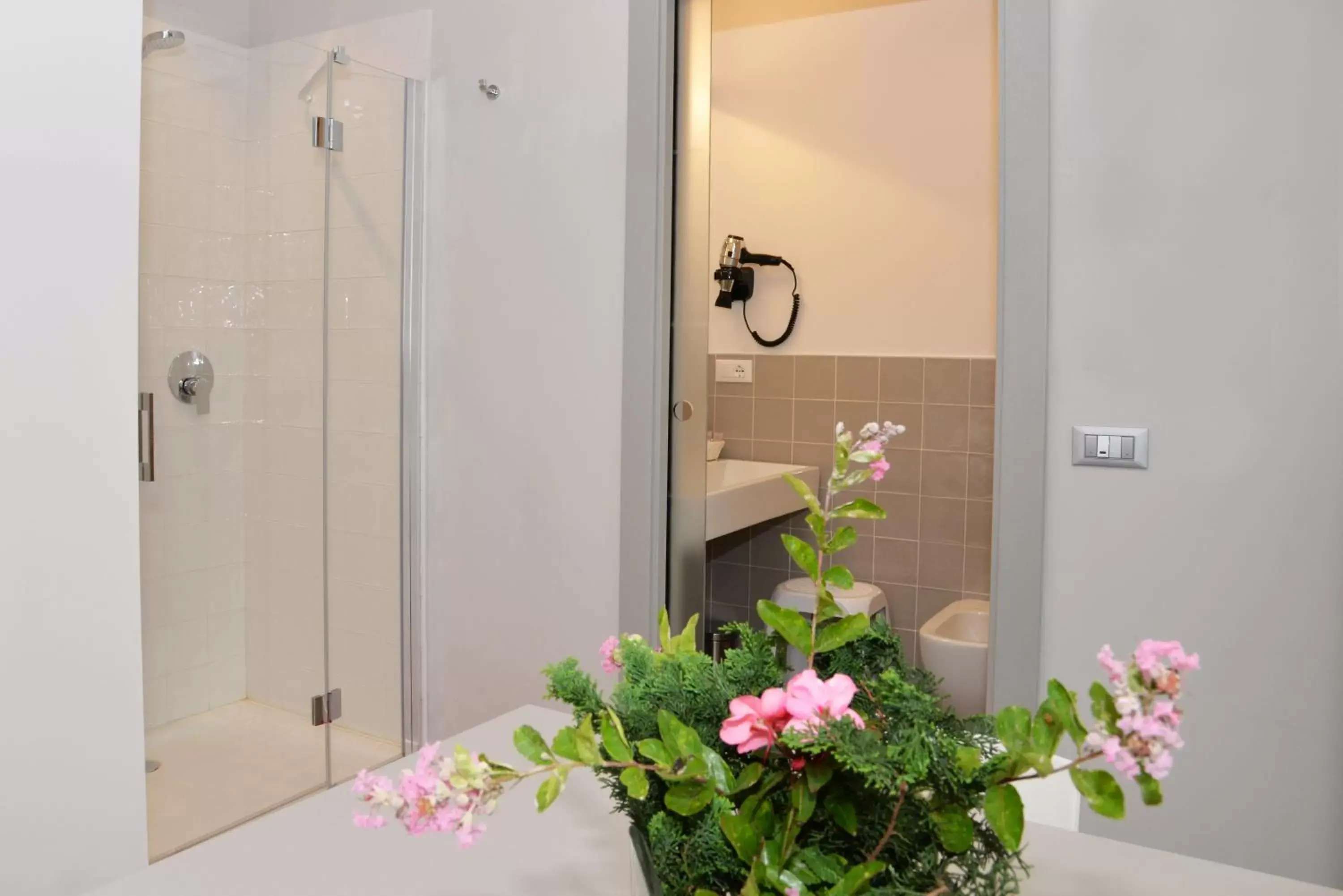 Bathroom in Hotel Quarcino