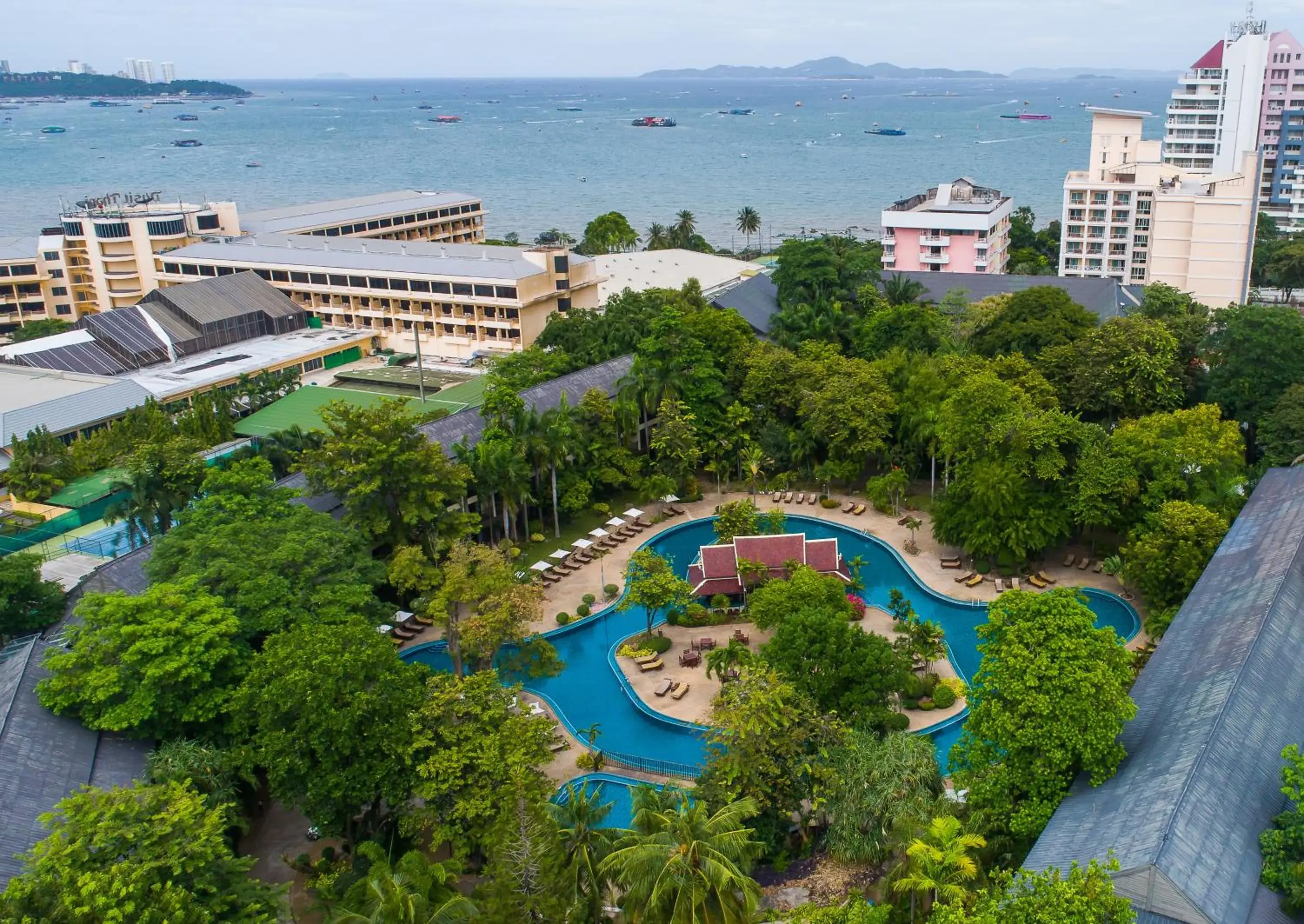 Garden, Bird's-eye View in The Green Park Resort - SHA Extra Plus