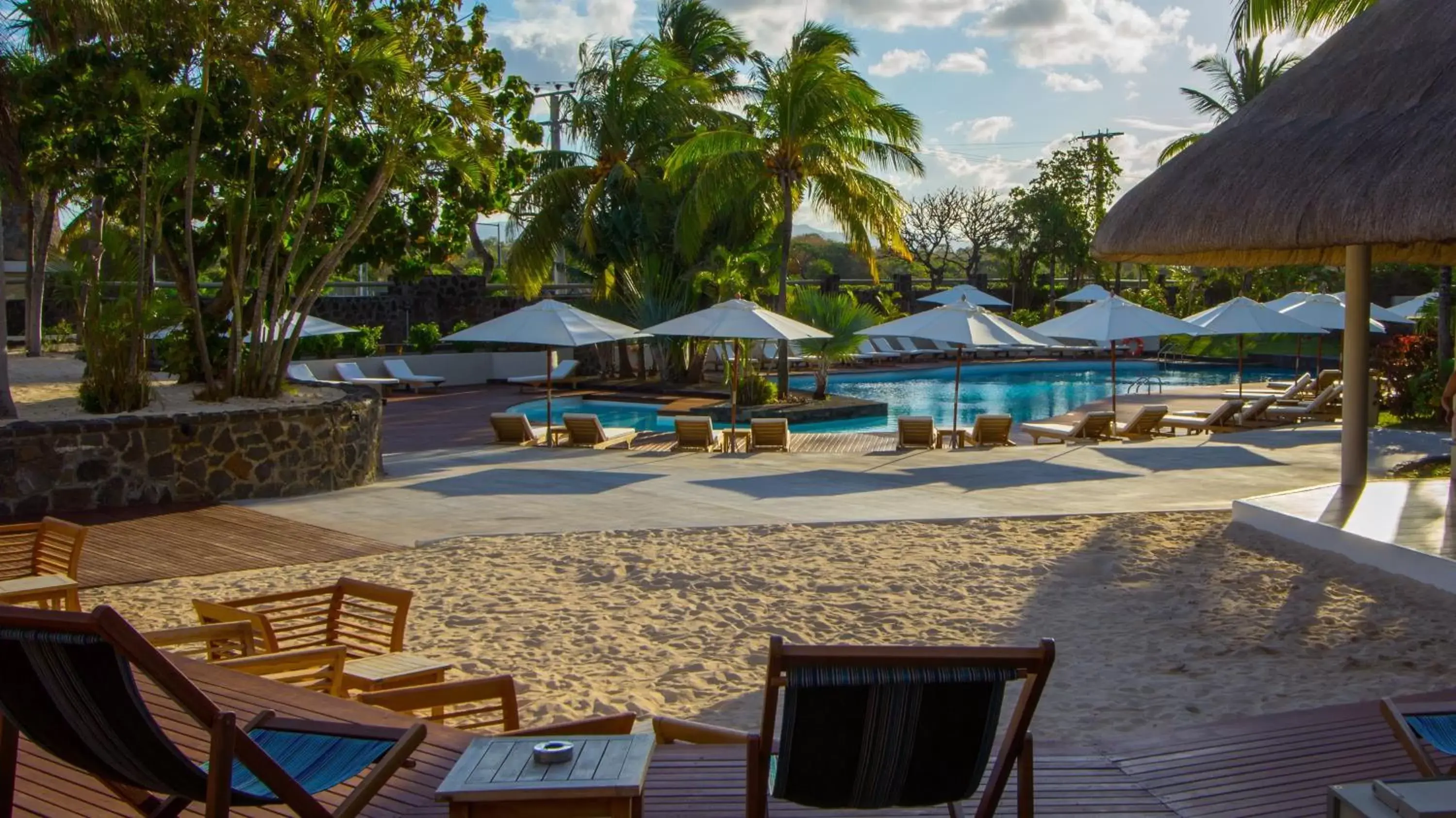 Swimming Pool in Solana Beach Mauritius - Adults Only