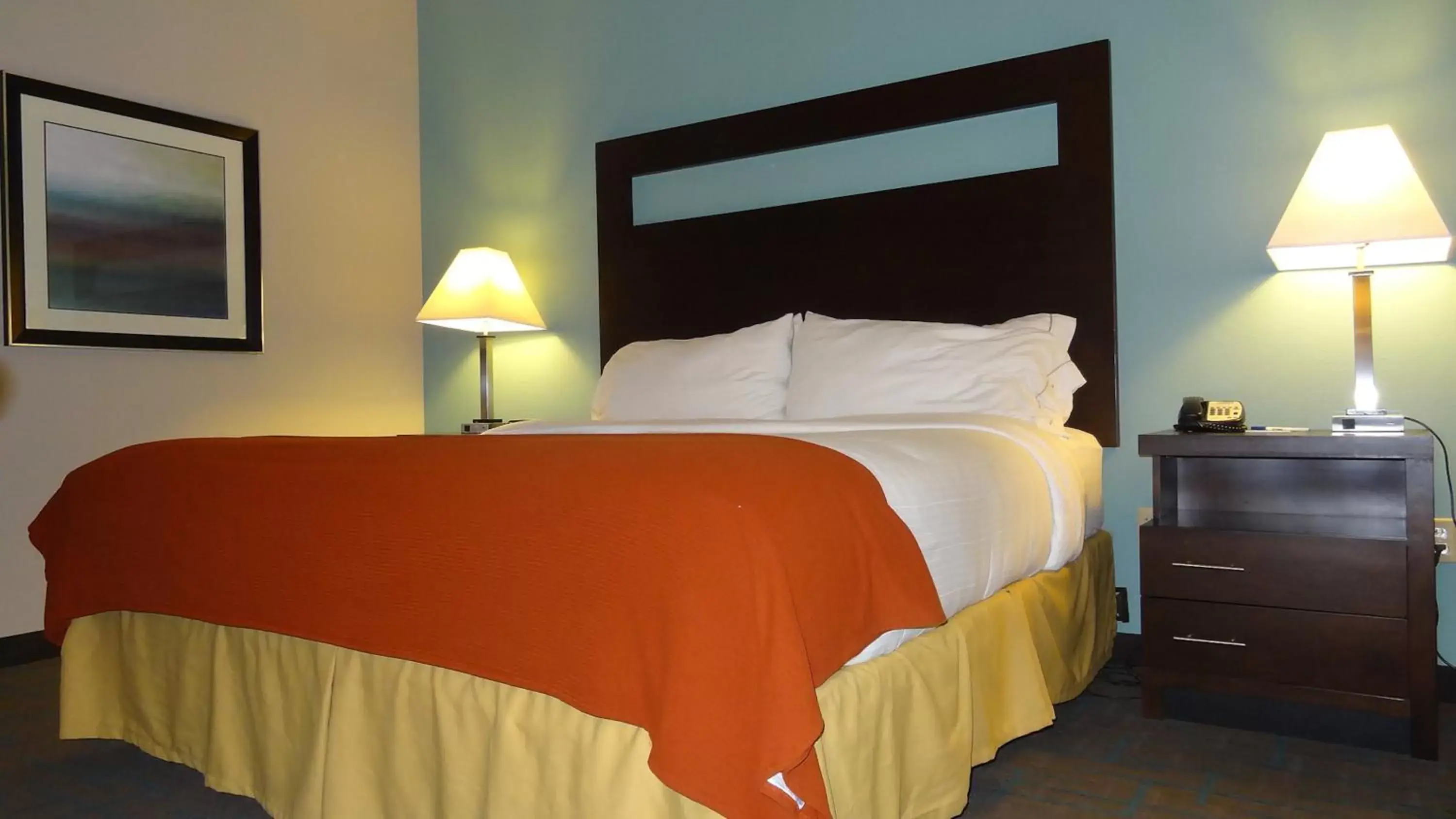 Bedroom, Bed in Holiday Inn Express Hotel Kansas City - Bonner Springs, an IHG Hotel