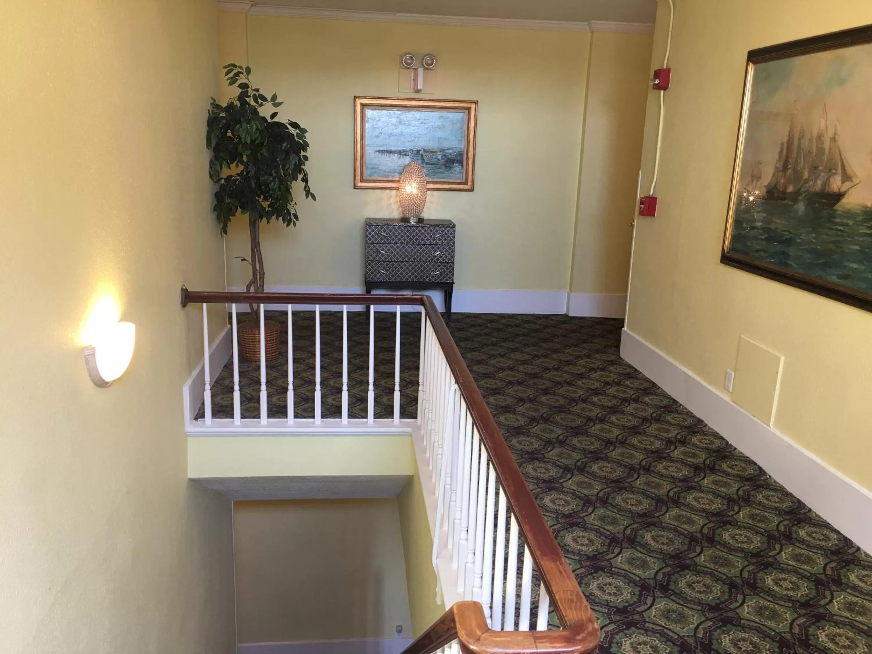 Floor plan in The Island House Hotel