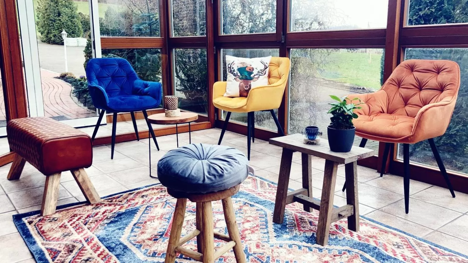 Lounge or bar in Hotel Rehkitz