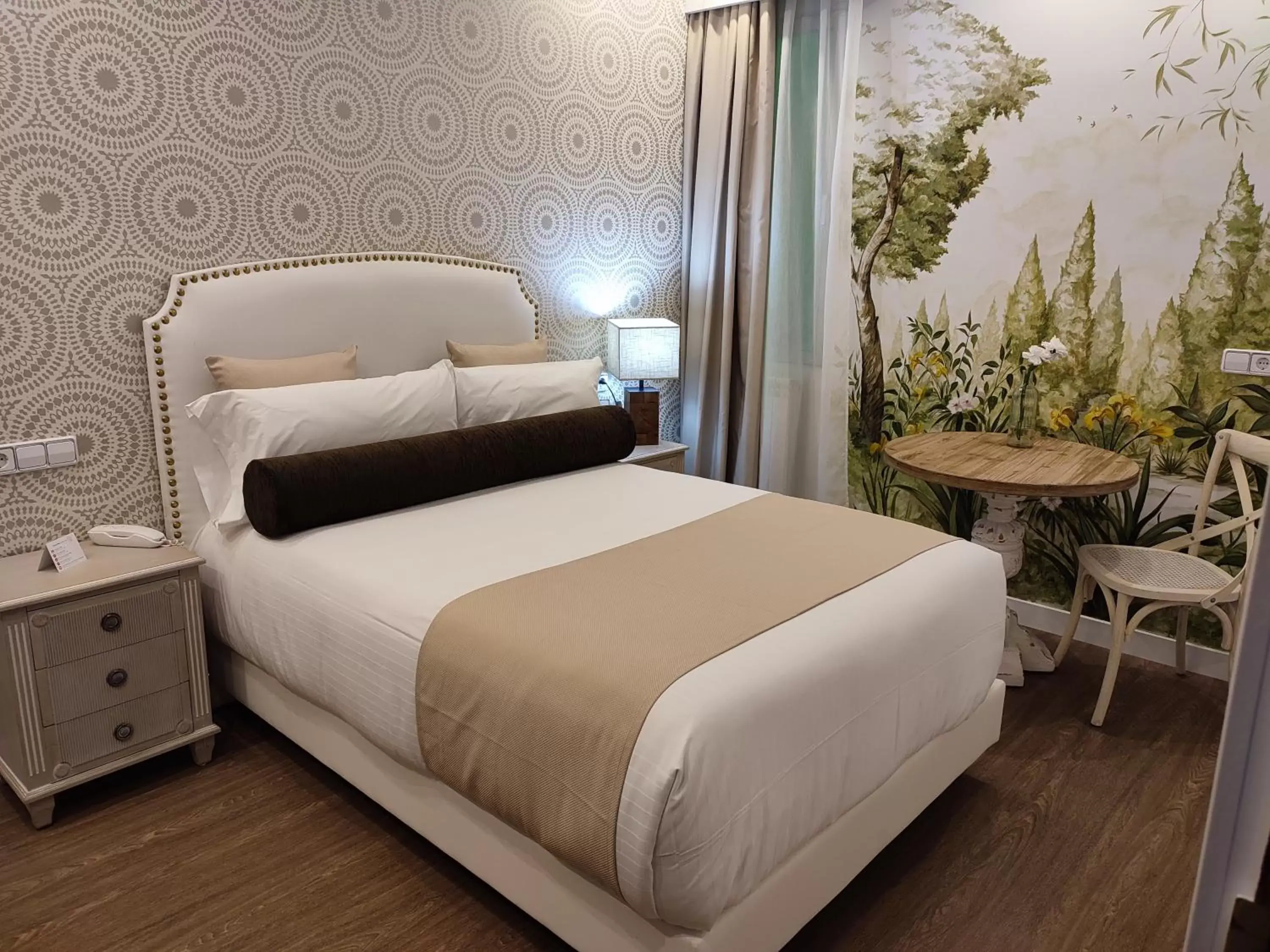 Bed in Hotel Mayorazgo