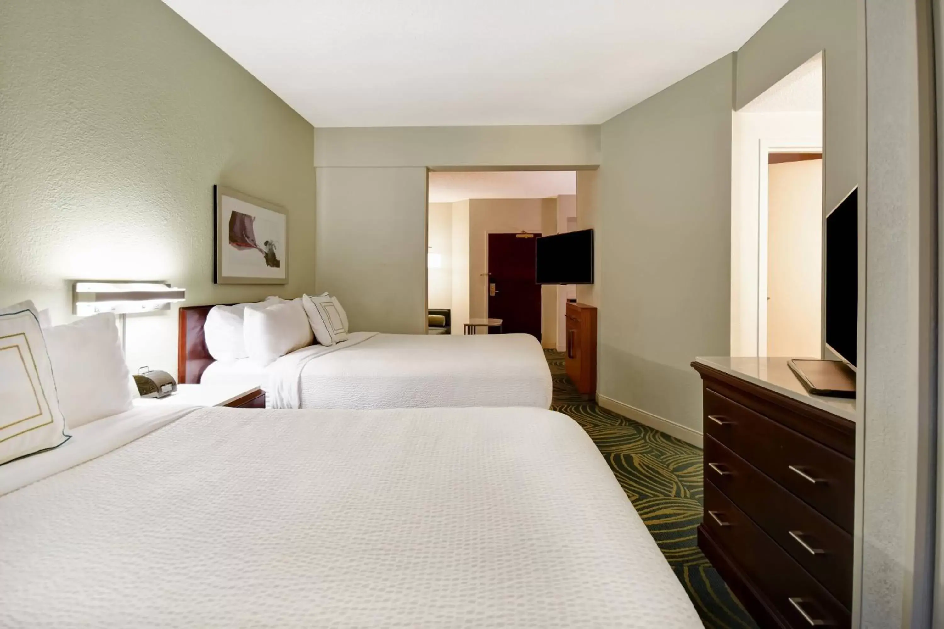 Bedroom, Bed in SpringHill Suites by Marriott Baltimore BWI Airport