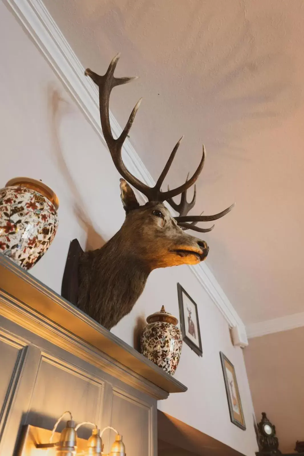Decorative detail in The Stag Hotel, Restaurant and Bar