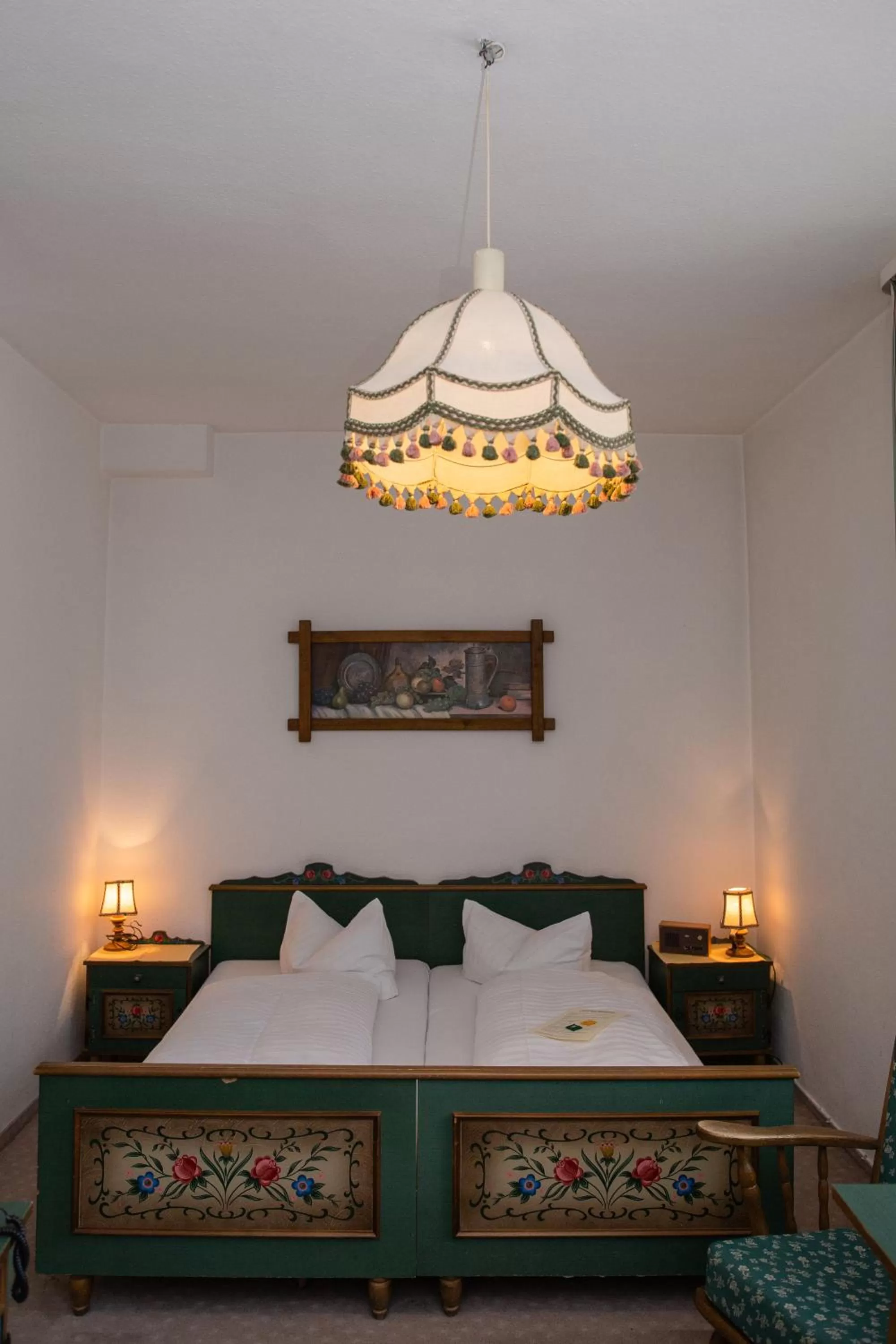 Bed in Hotel Vier Jahreszeiten