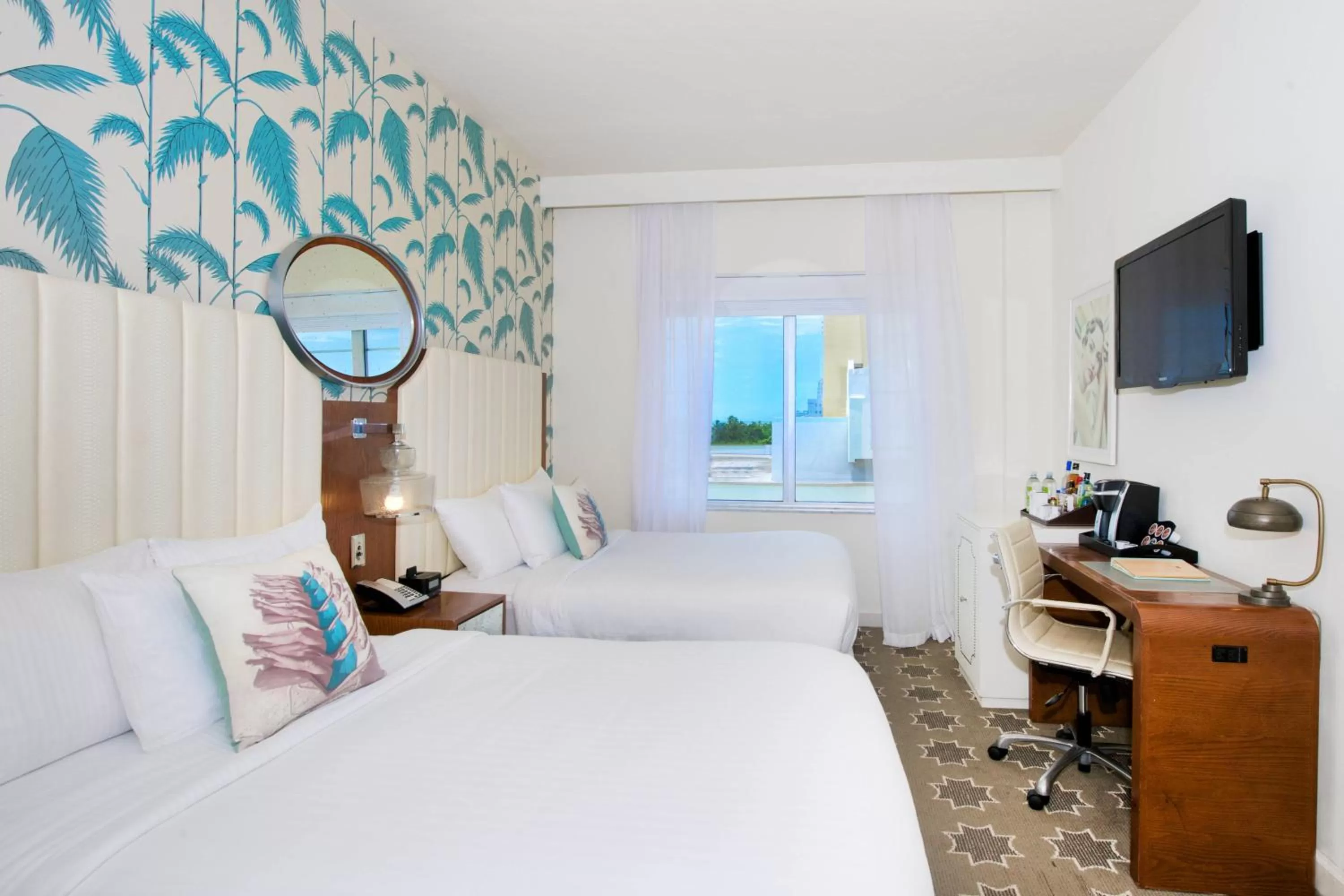 Double Room with Two Double Beds in Eurostars Winter Haven Miami Beach