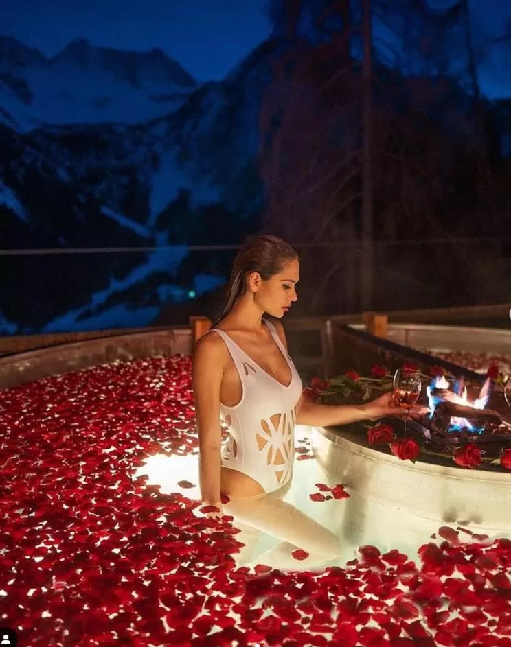 Natural landscape in Hotel Chalet Al Foss - Adults Only