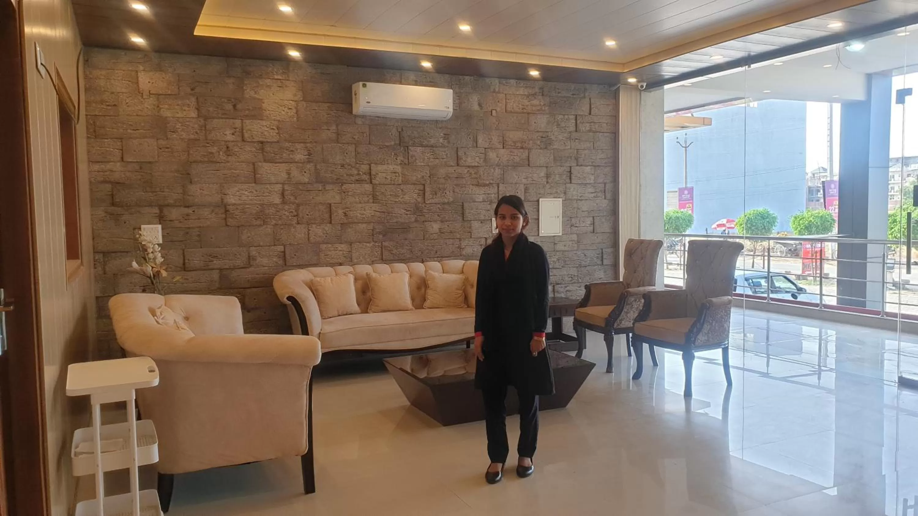 Staff in Maple Leaf Hotel