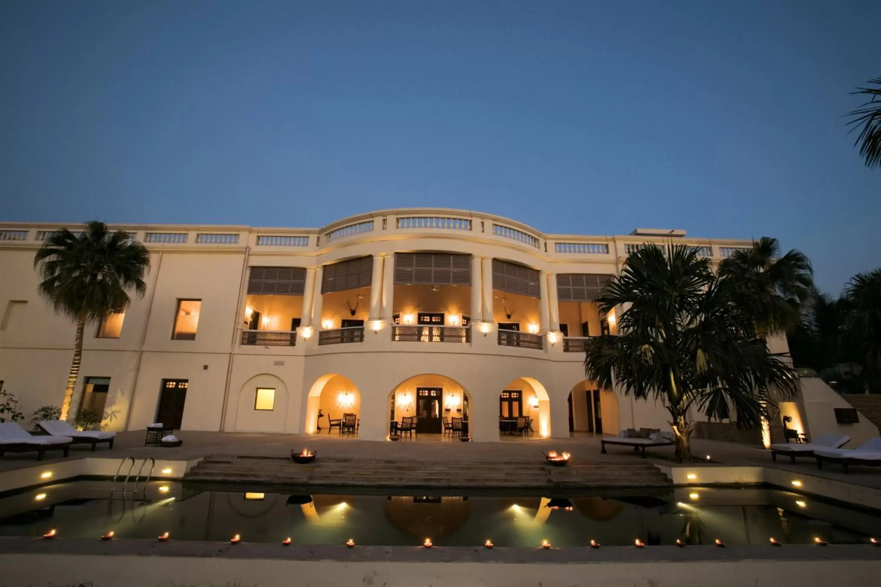 Facade/entrance, Property Building in Taj Nadesar Palace