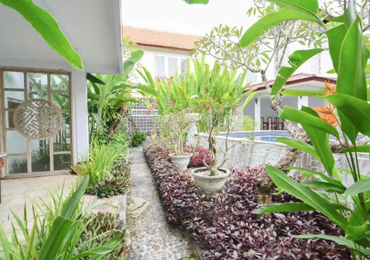 Garden in Abian Biu Mansion