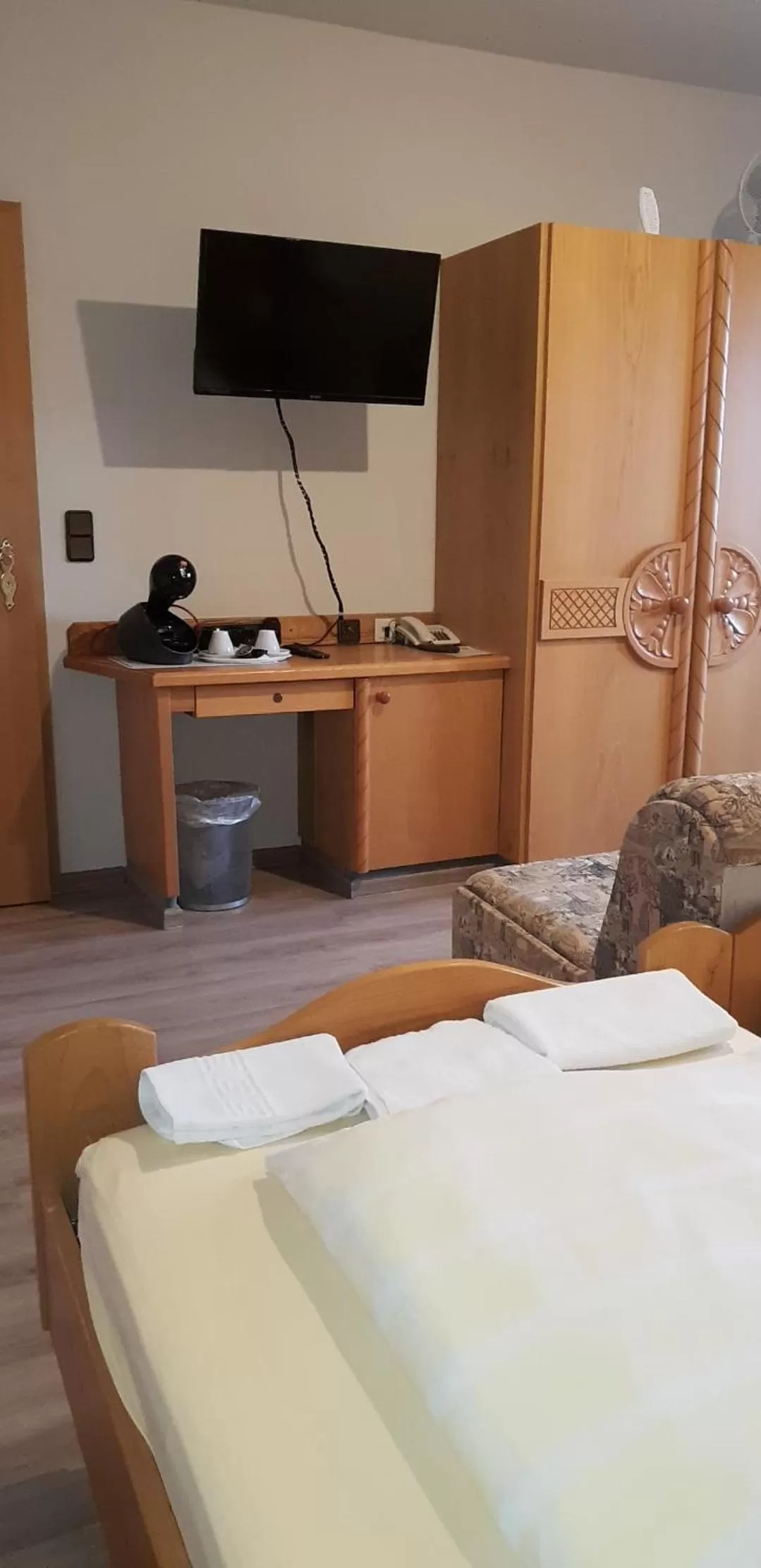 Photo of the whole room, Bed in Hotel Restaurant Paelzer-Buwe