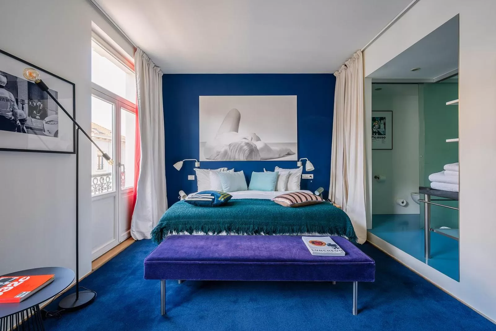 Bed in Smartflats - Pacific Brussels